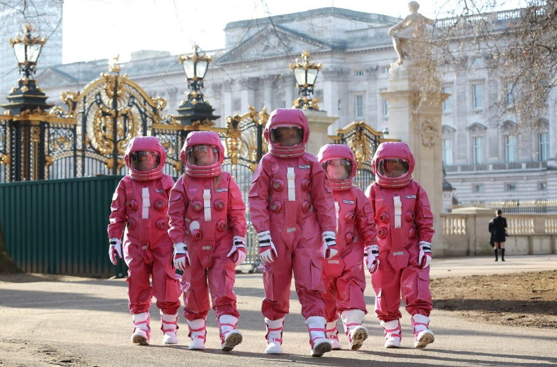 Benefit 2018 Makeup Campaign custom spacesuit