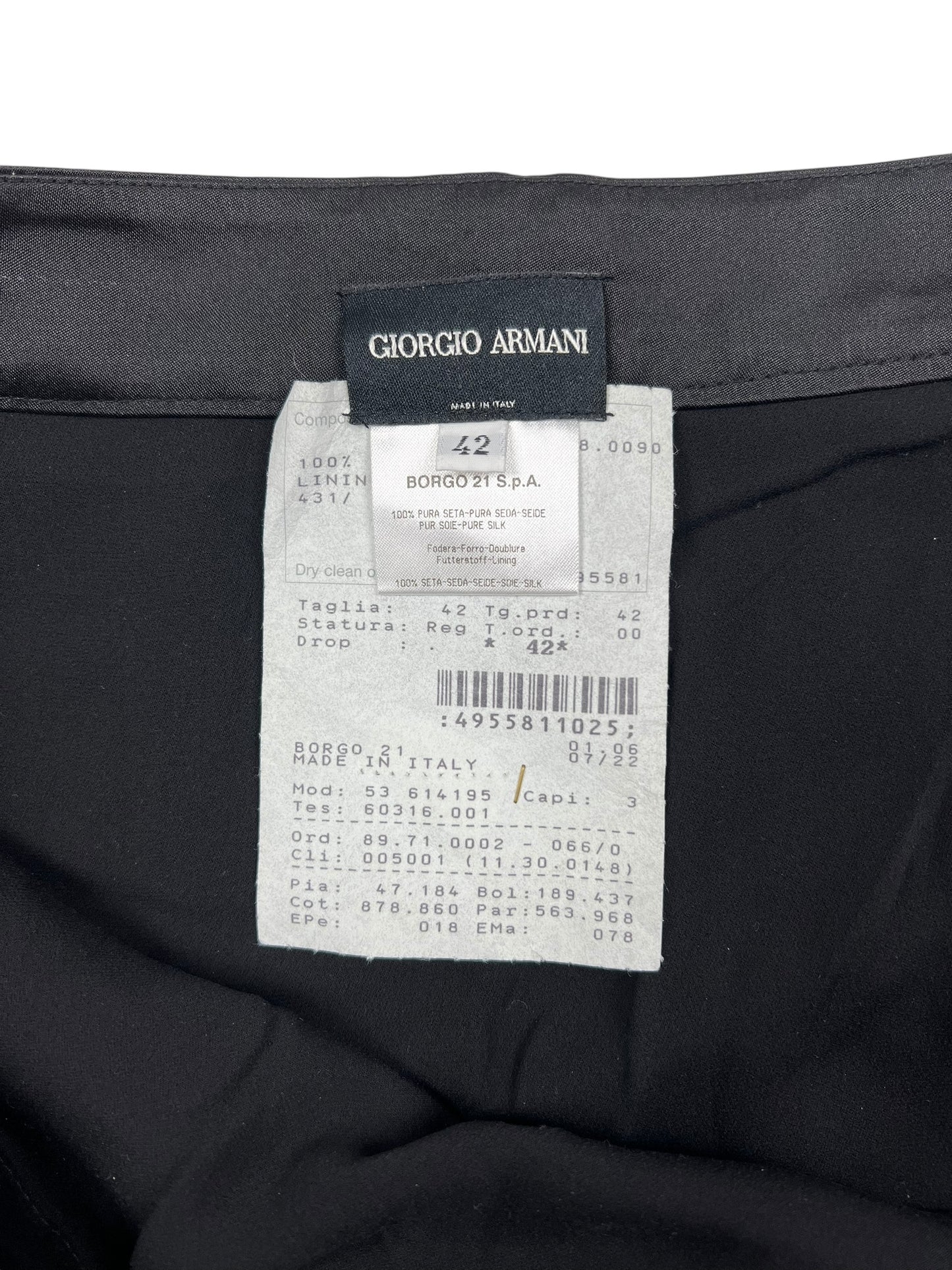 Giorgio Armani silk skirt