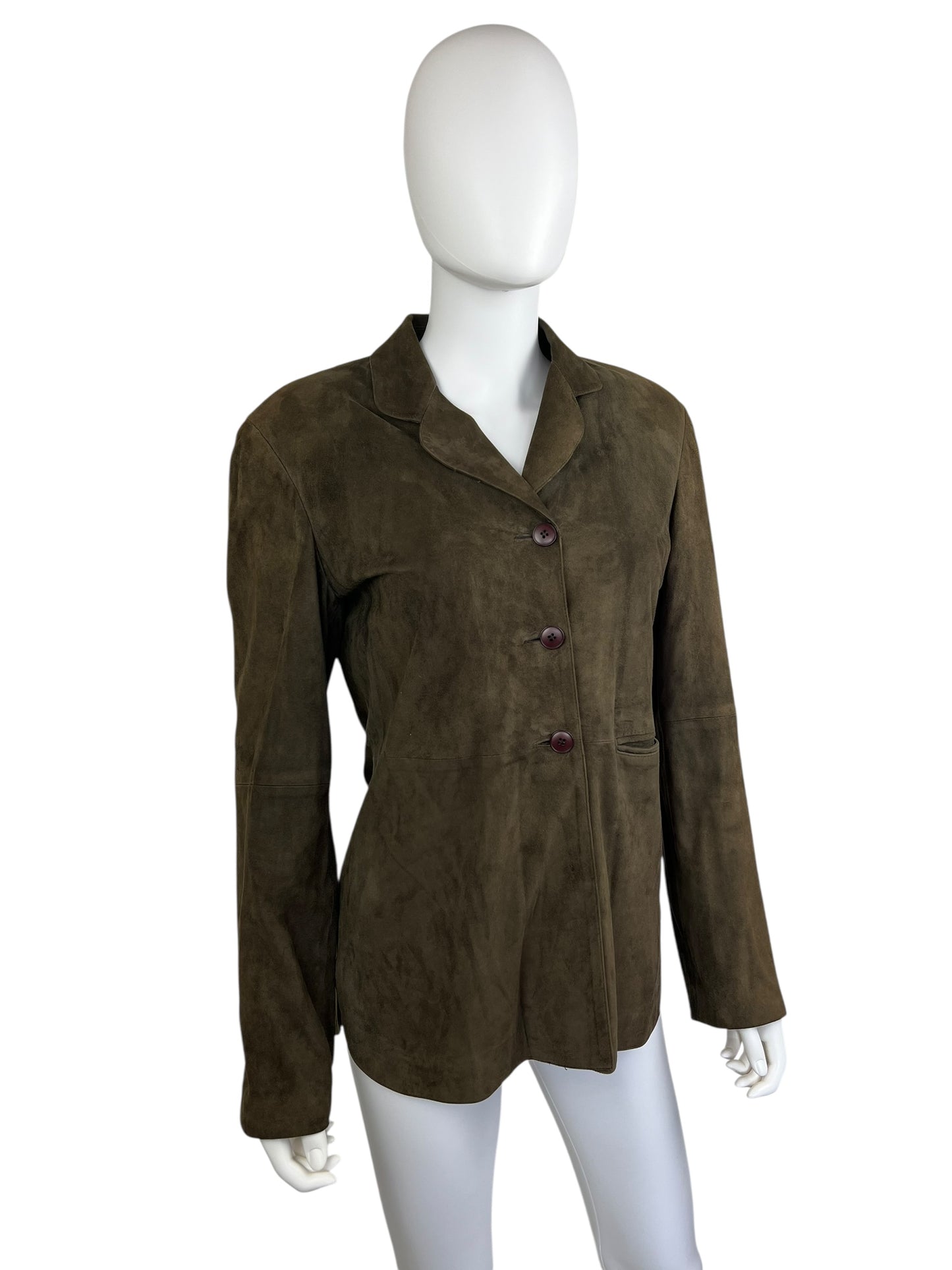Emporio Armani suede jacket