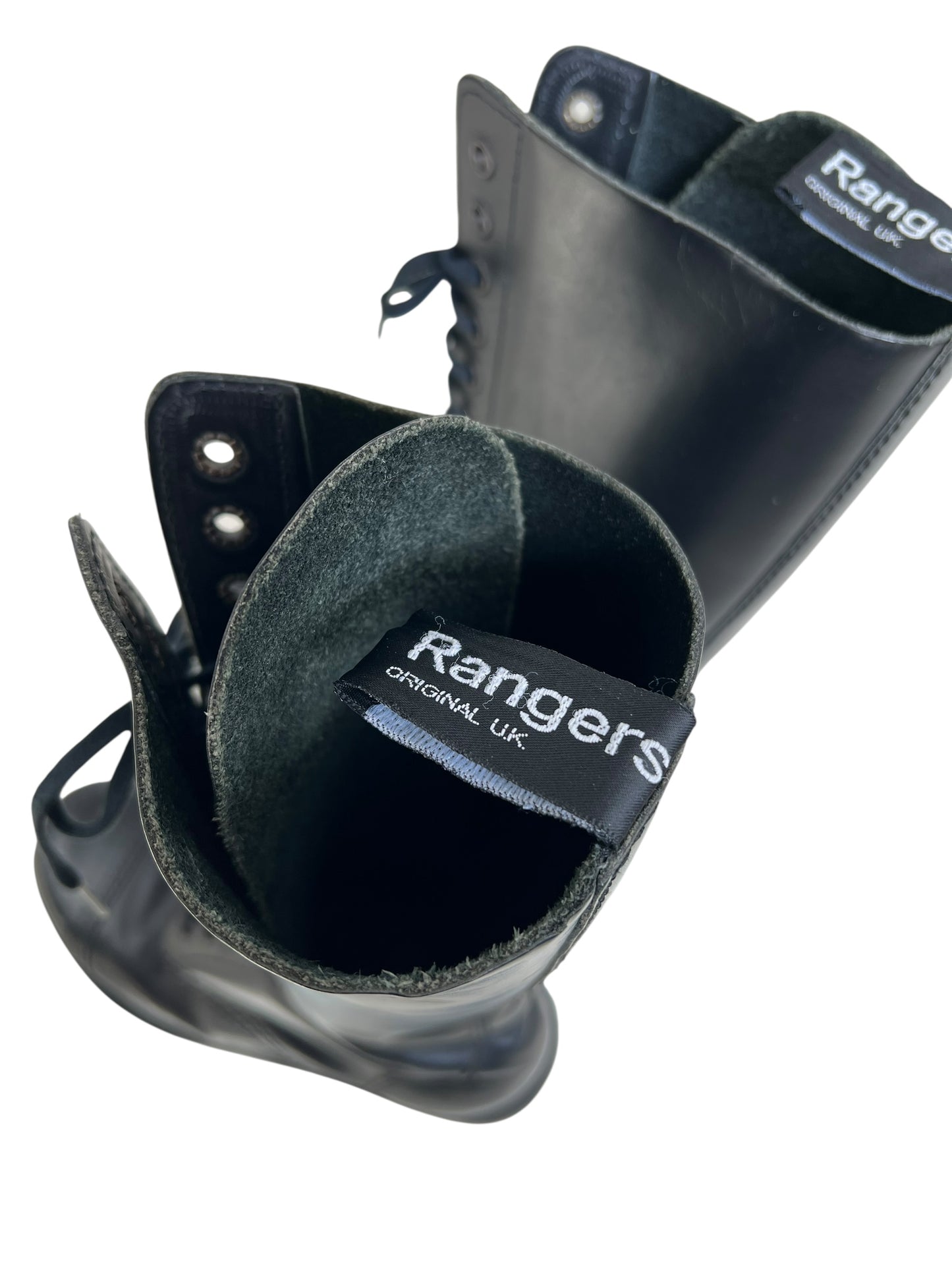 Shellys 1990s steel toe cap 20-eyelet boots