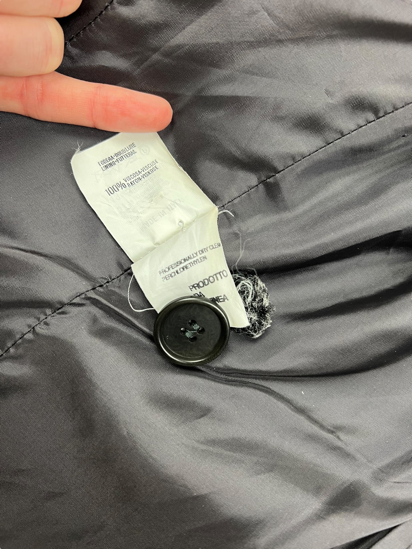 Emporio Armani faux fur jacket