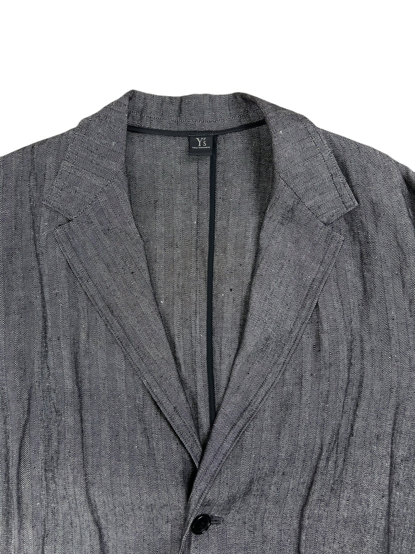 Yohji Yamamoto Y’s 2000s herringbone jacket