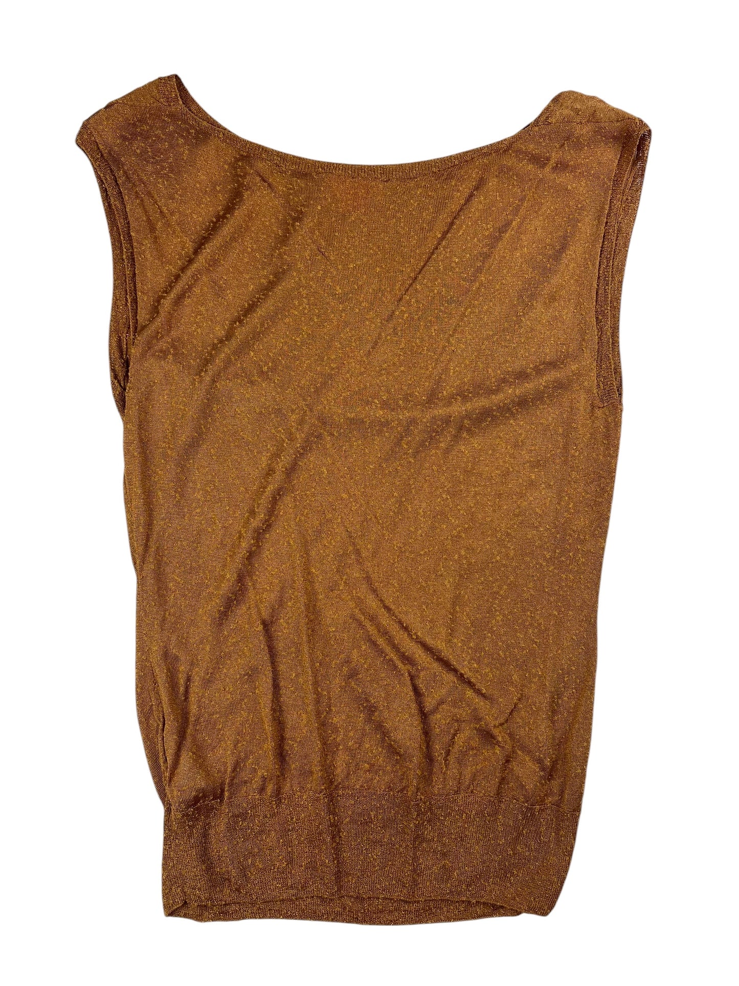 Vivienne Westwood S/S 2013 gold top