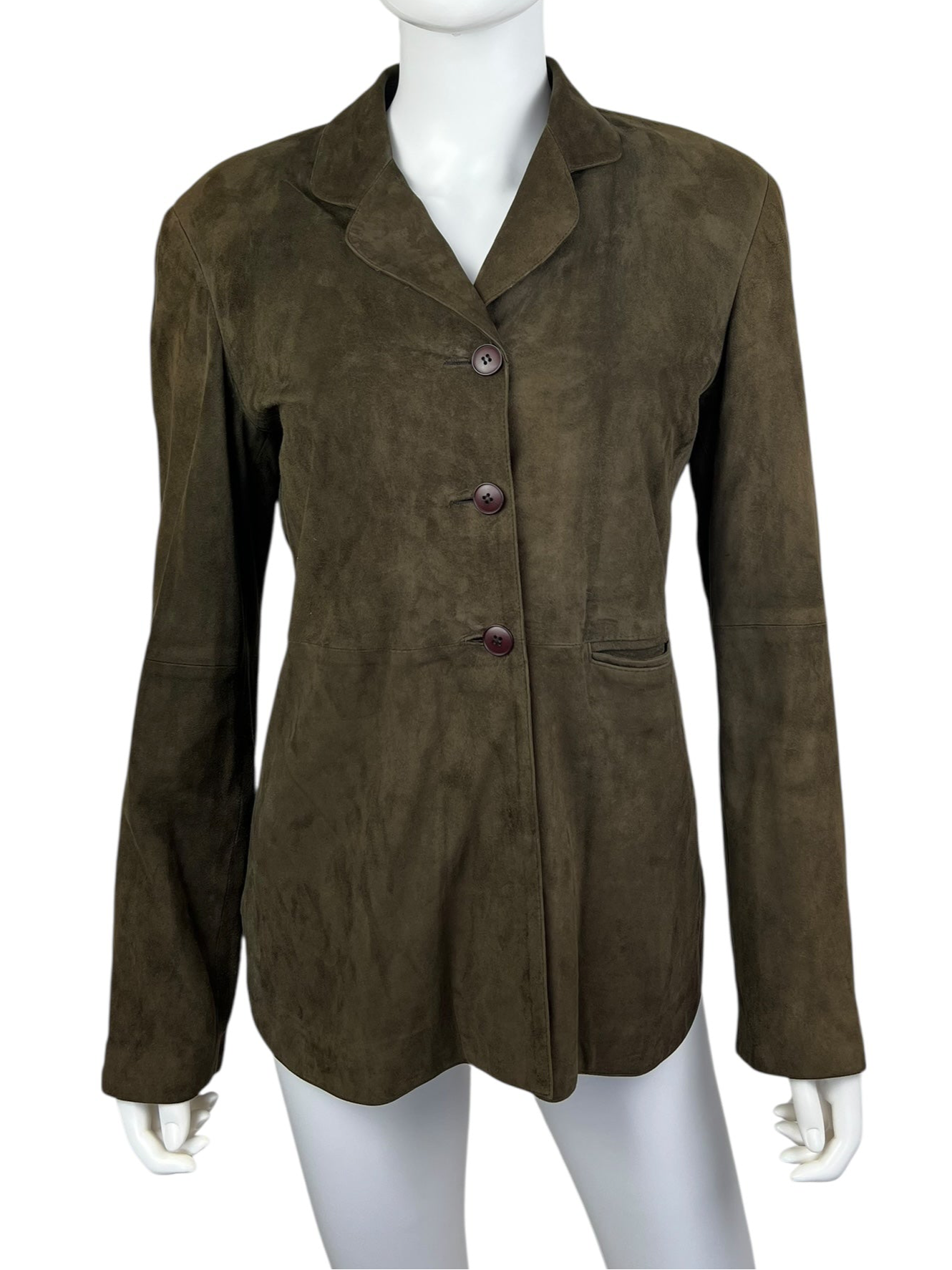 Emporio Armani suede jacket