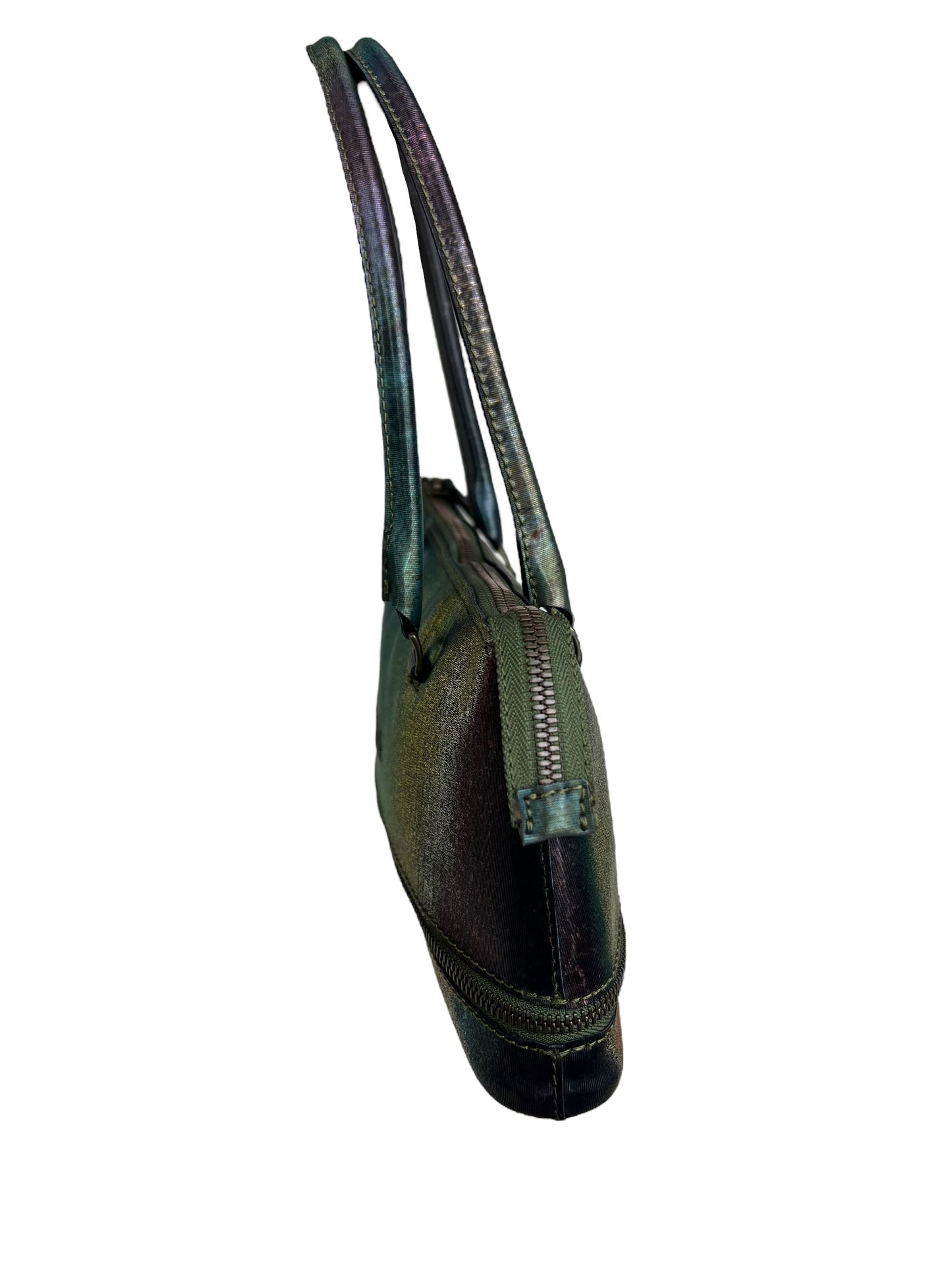Jean Paul Gaultier F/W 1999 expandable iridescent bag