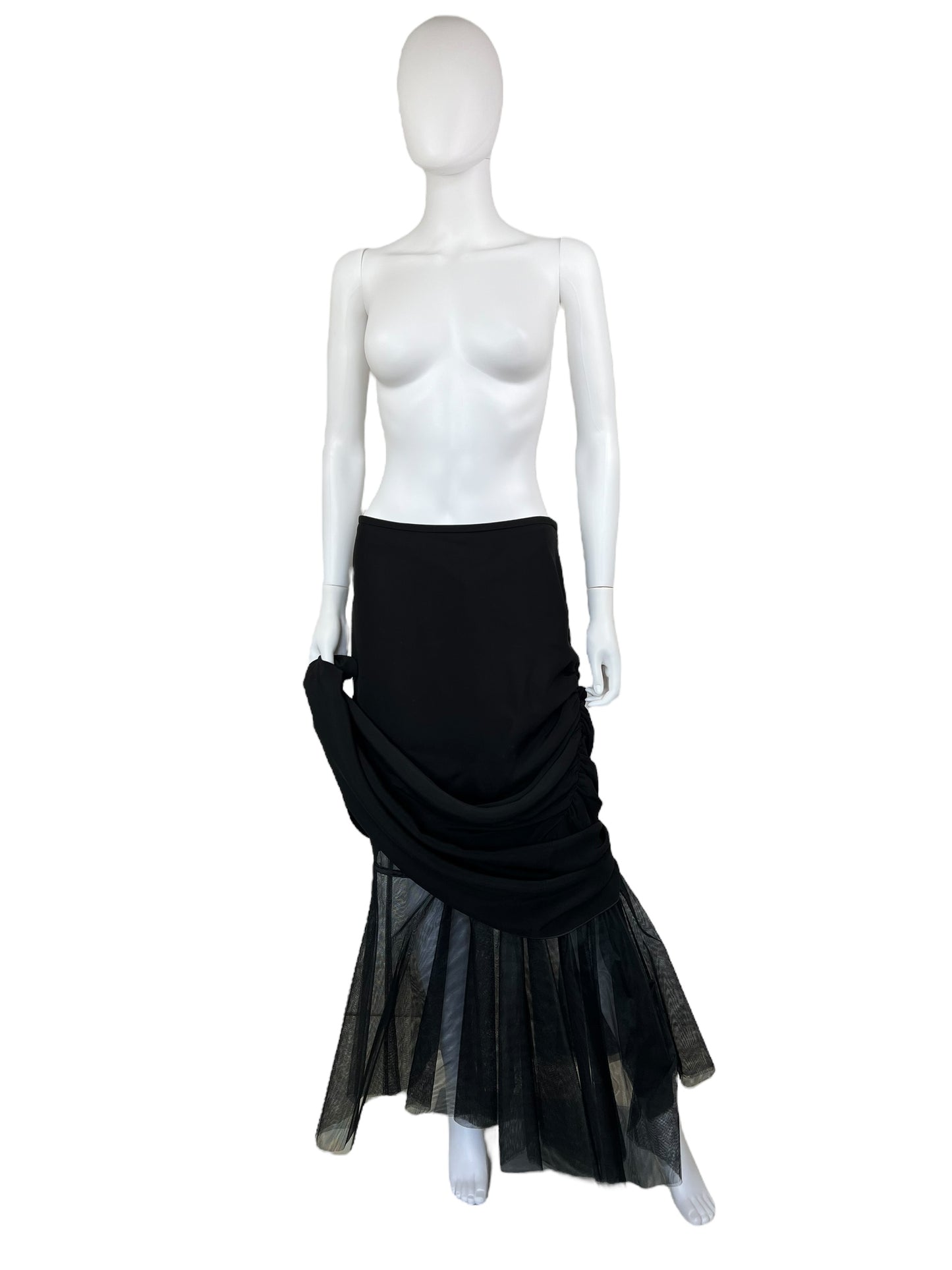 Armani Collezioni 2008 tulle maxi skirt