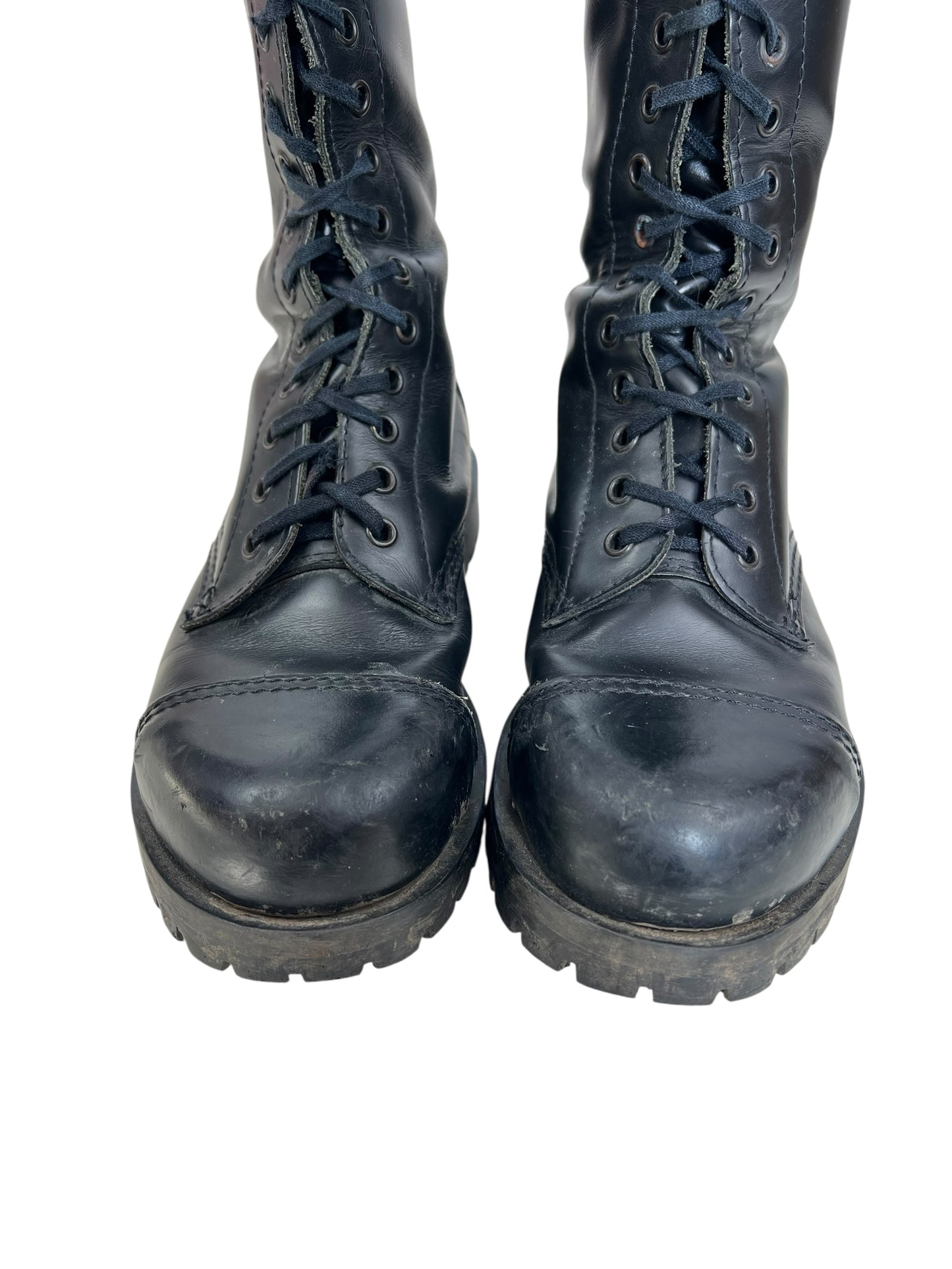 Shellys 1990s steel toe cap 20-eyelet boots