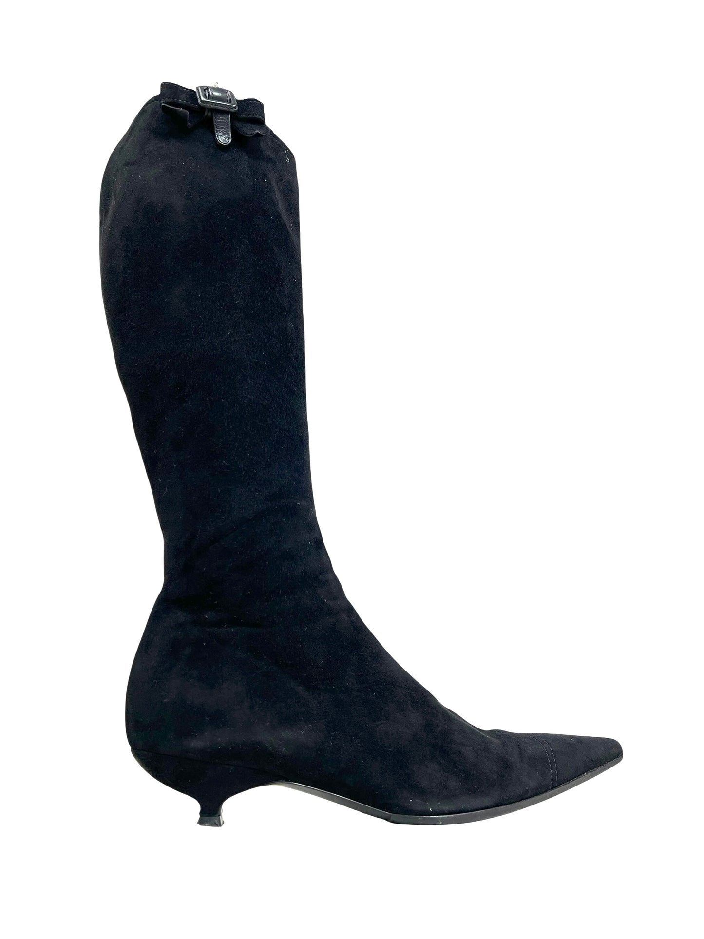 Miu Miu 2000s kitten heel boots