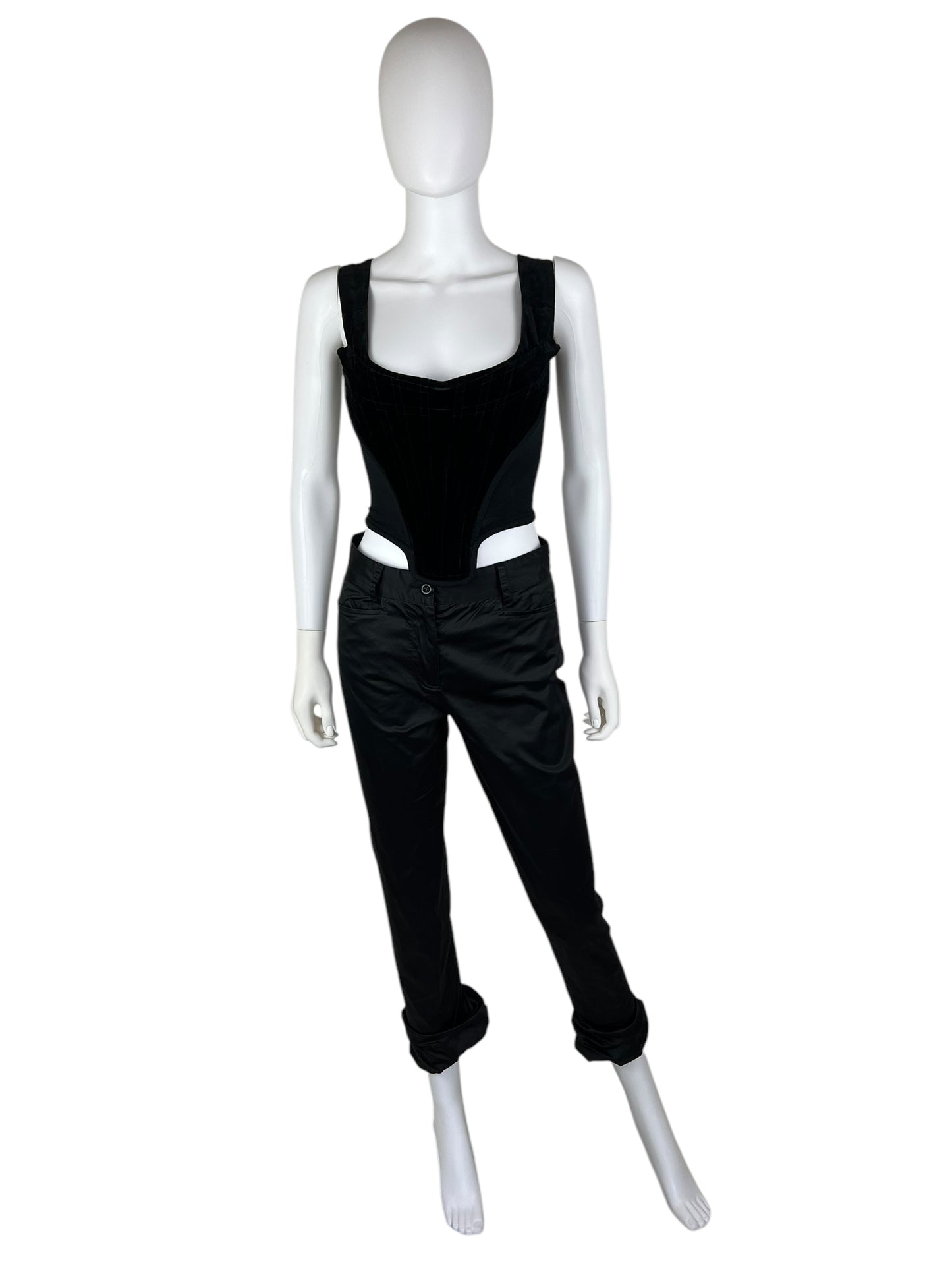 Vivienne Westwood A/W 1991 velvet corset