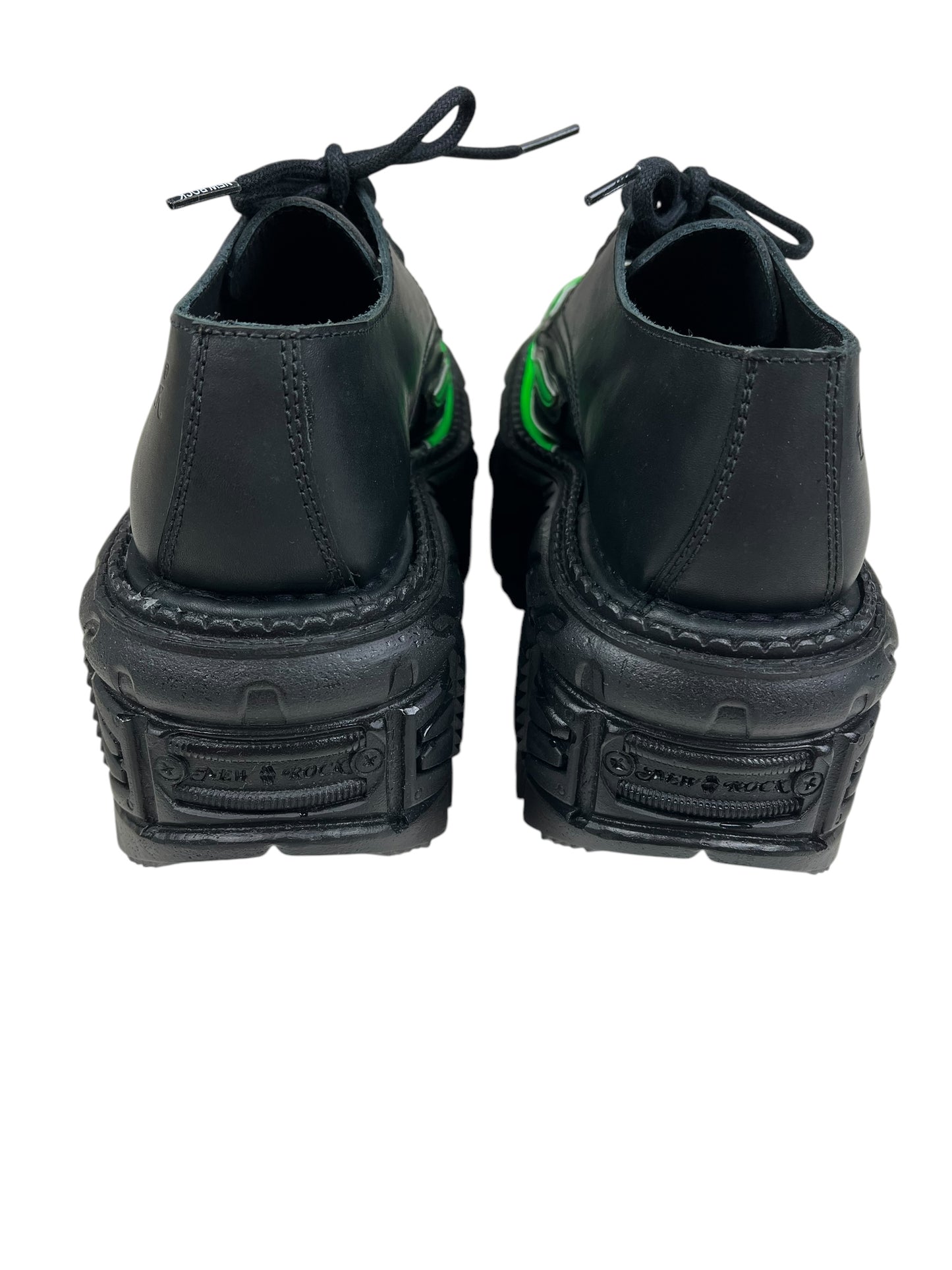 New Rock M-TANK1553-C17 green flame platforms