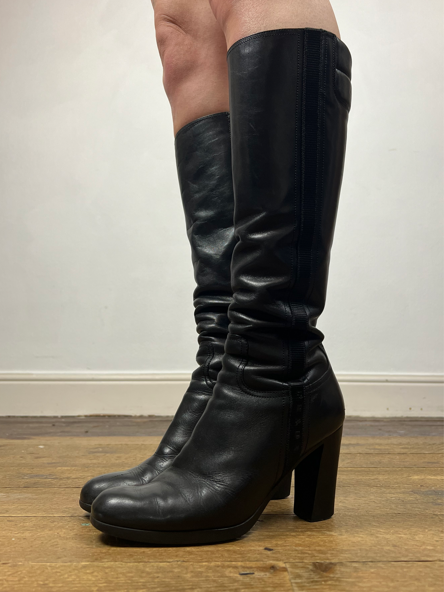 Prada 1999 biker boots
