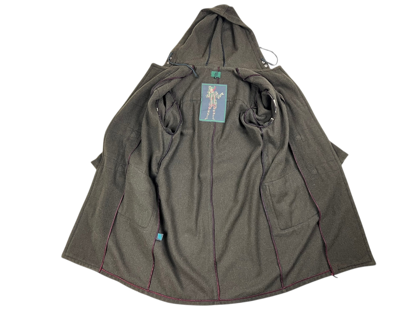 Jean Paul Gaultier Junior F/W 1990 wool duffle coat