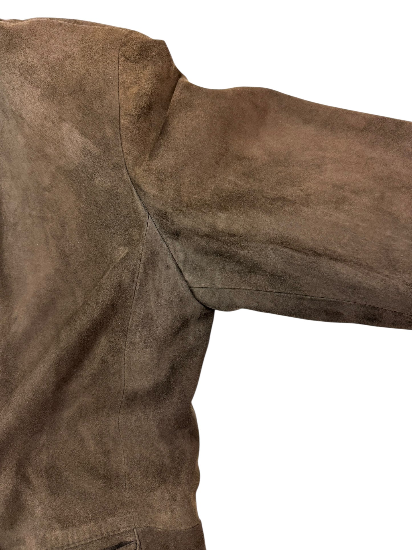 Emporio Armani suede jacket