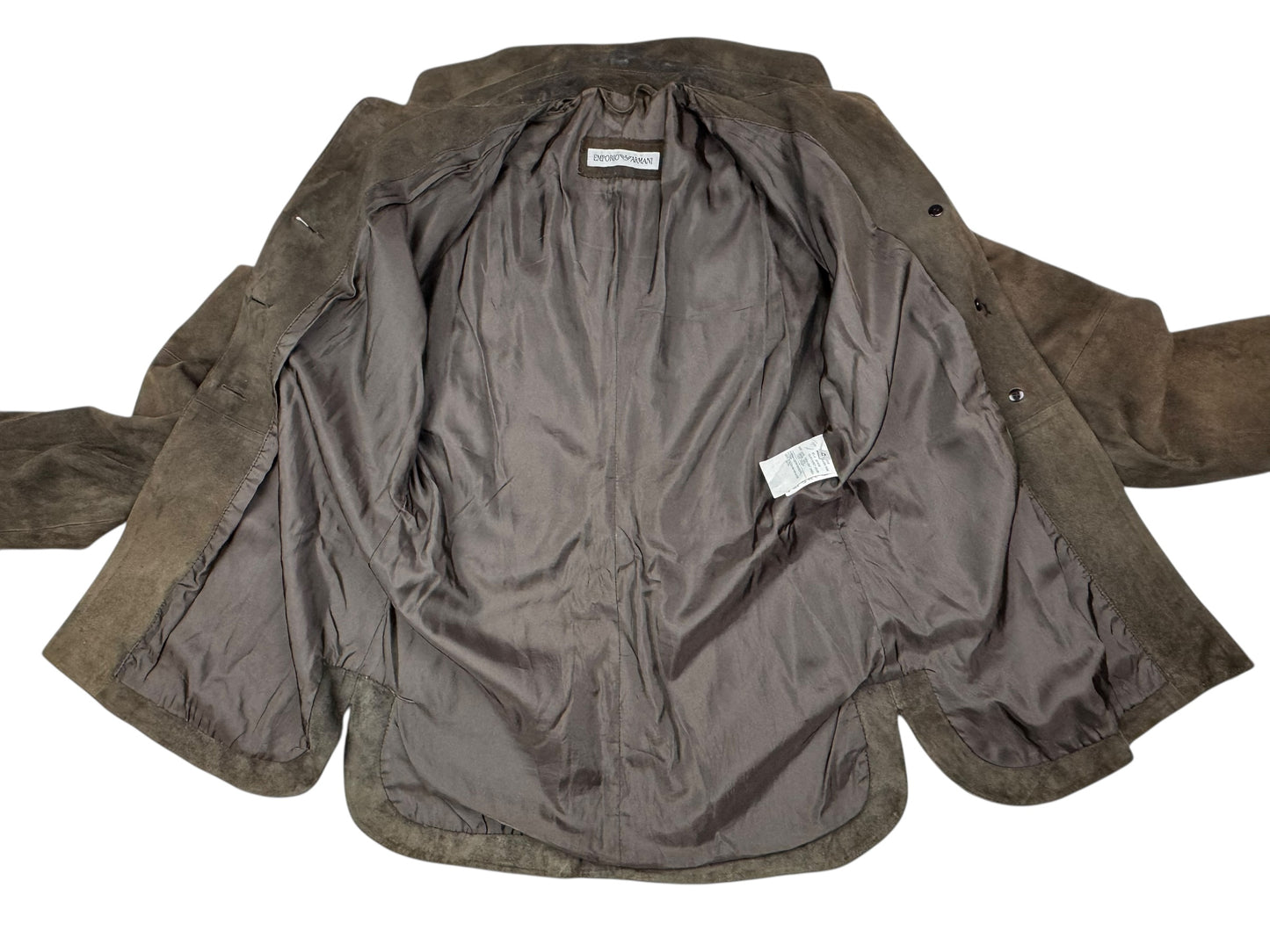 Emporio Armani suede jacket