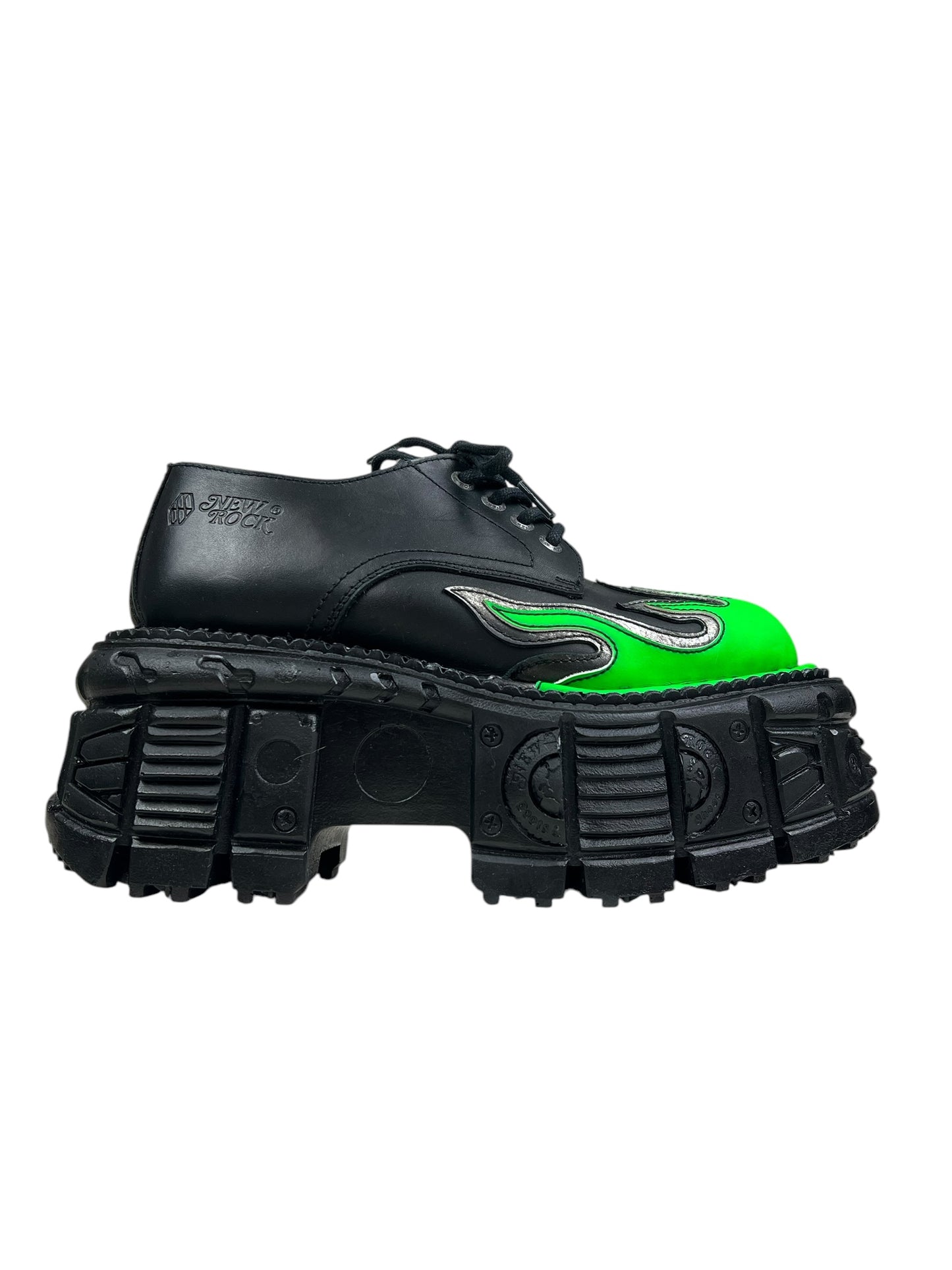 New Rock M-TANK1553-C17 green flame platforms