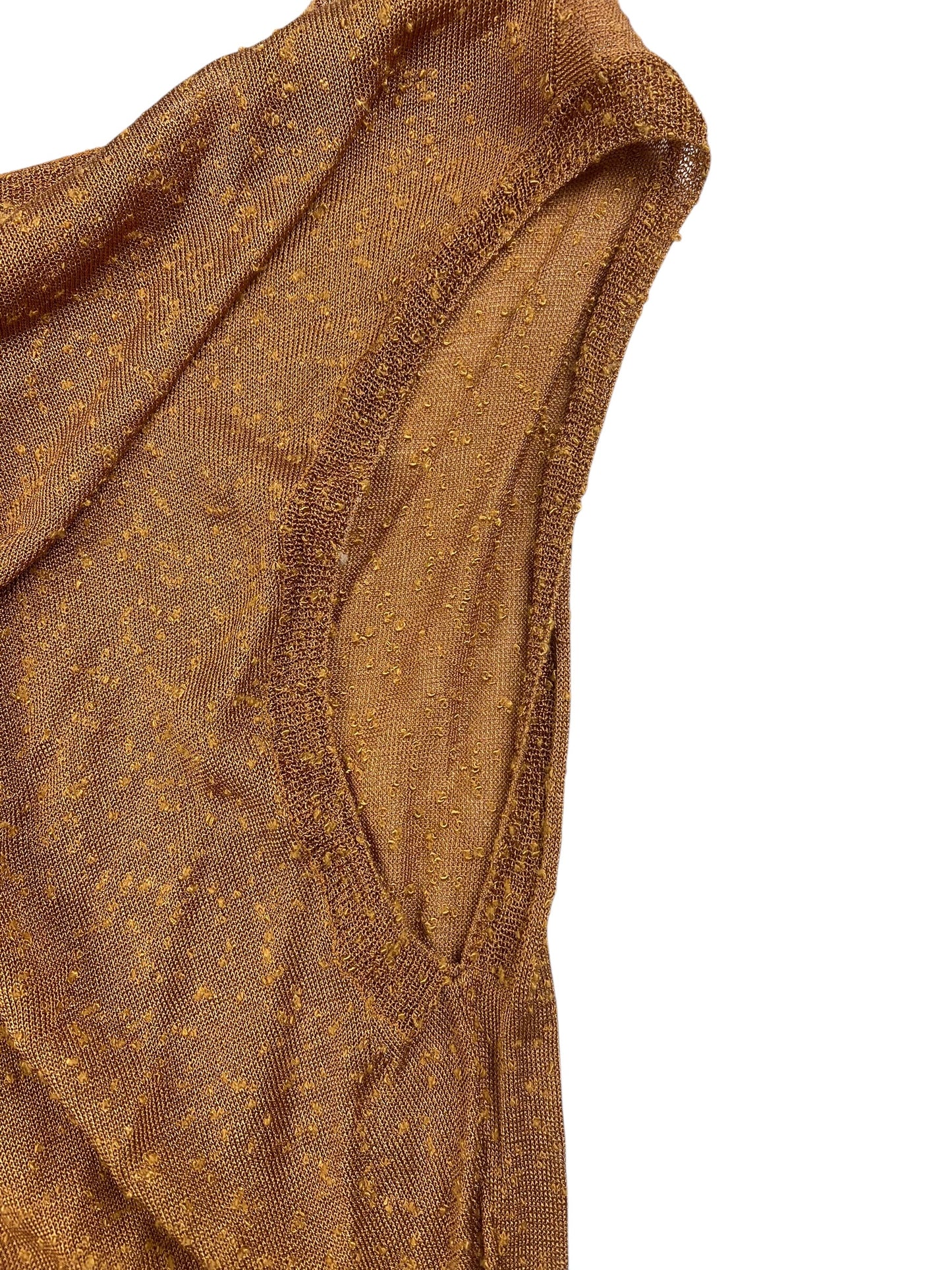Vivienne Westwood S/S 2013 gold top
