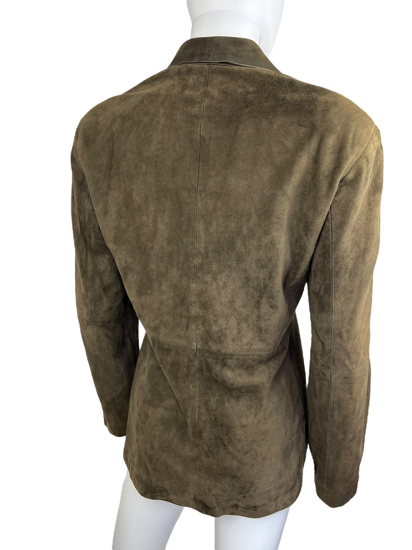 Emporio Armani suede jacket