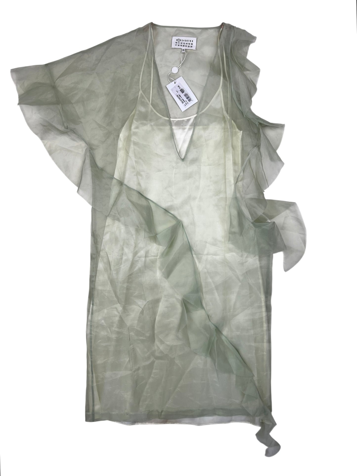 Maison Margiela S/S 2017 sheer silk dress