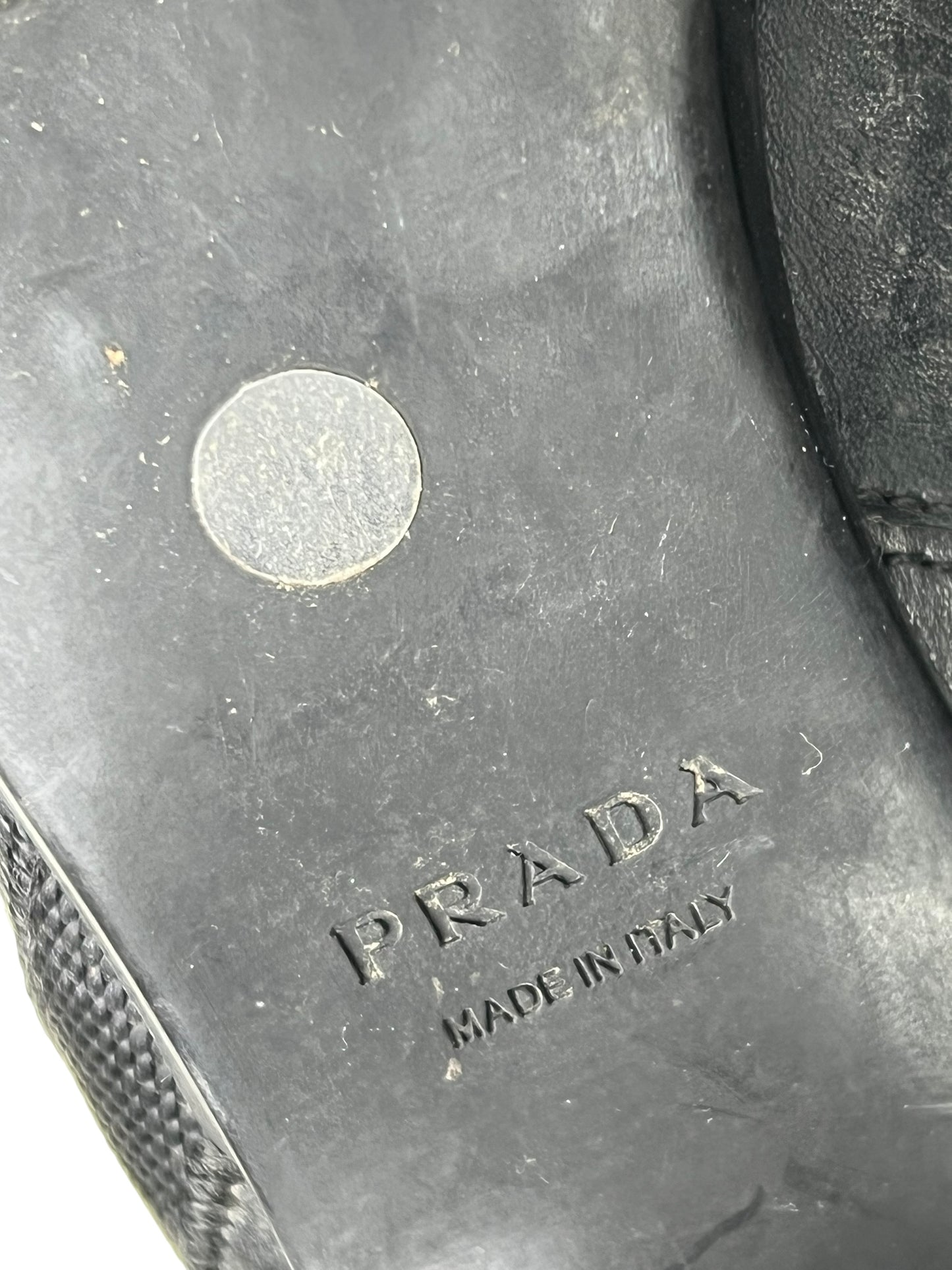 Prada 1999 biker boots