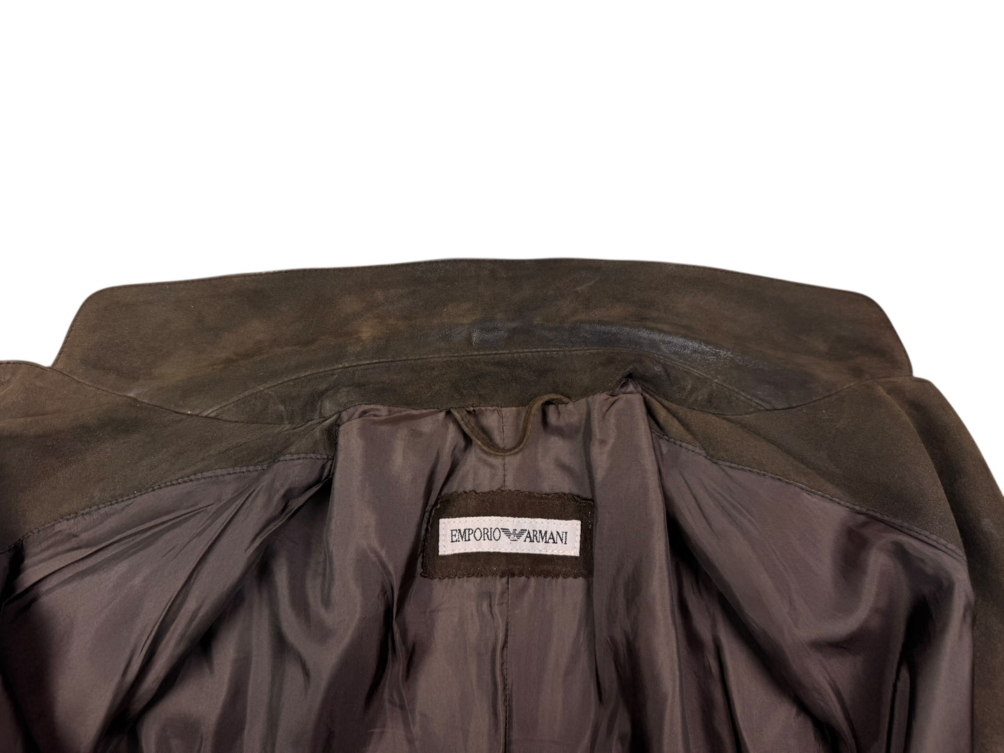 Emporio Armani suede jacket