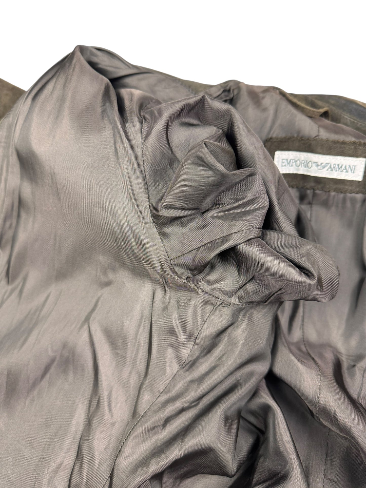 Emporio Armani suede jacket