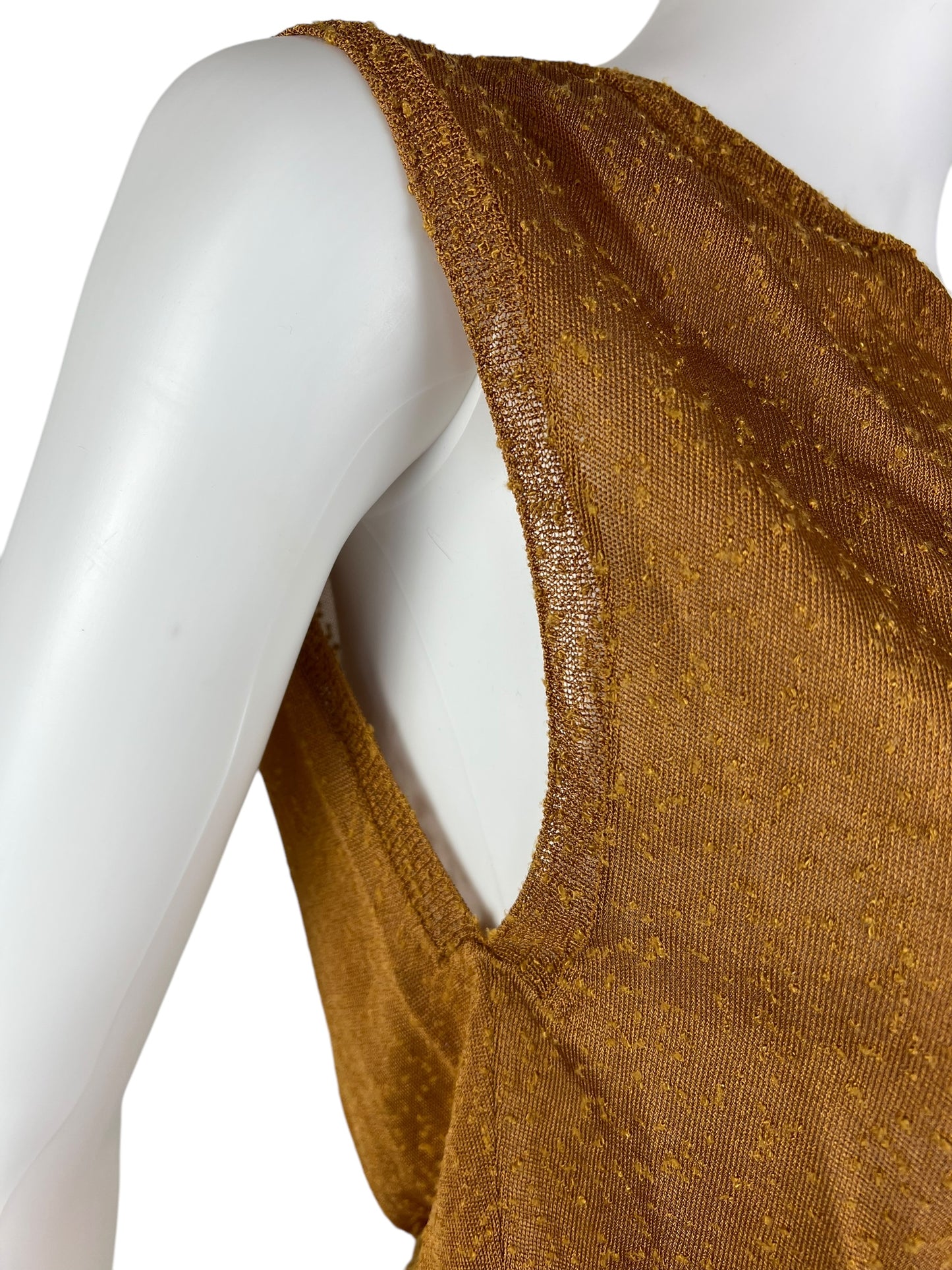 Vivienne Westwood S/S 2013 gold top