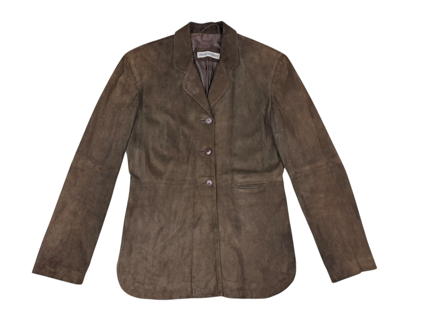 Emporio Armani suede jacket