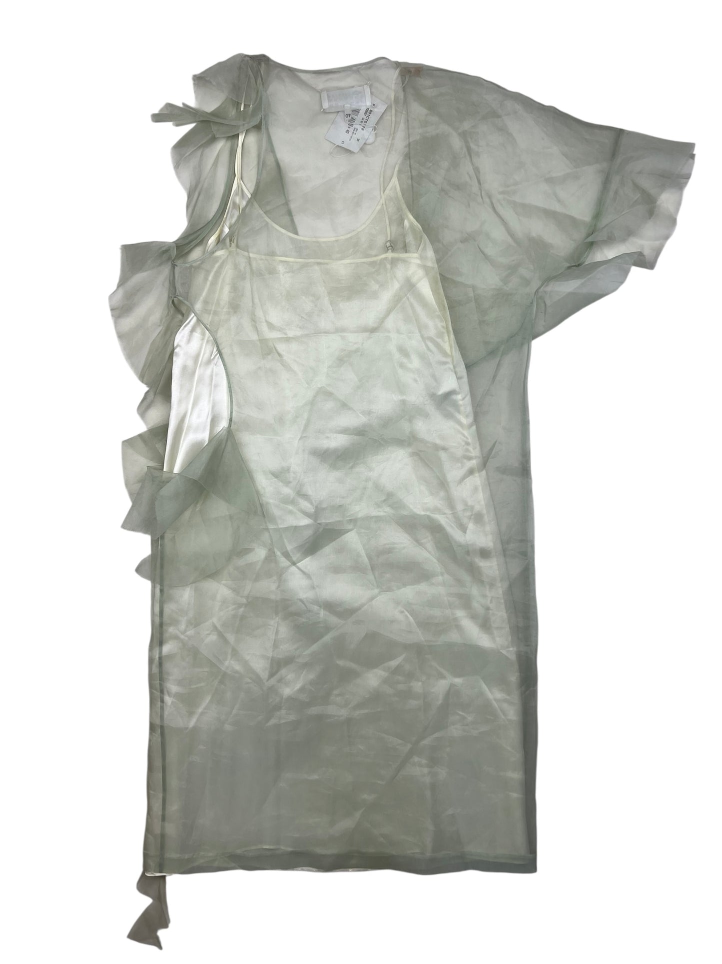 Maison Margiela S/S 2017 sheer silk dress