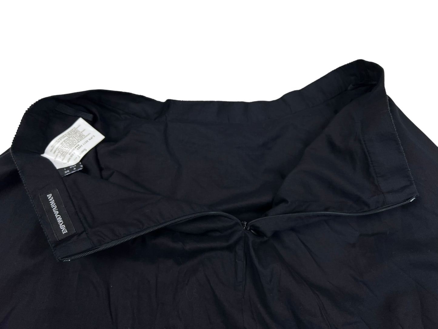 Emporio Armani gathered pleat skirt