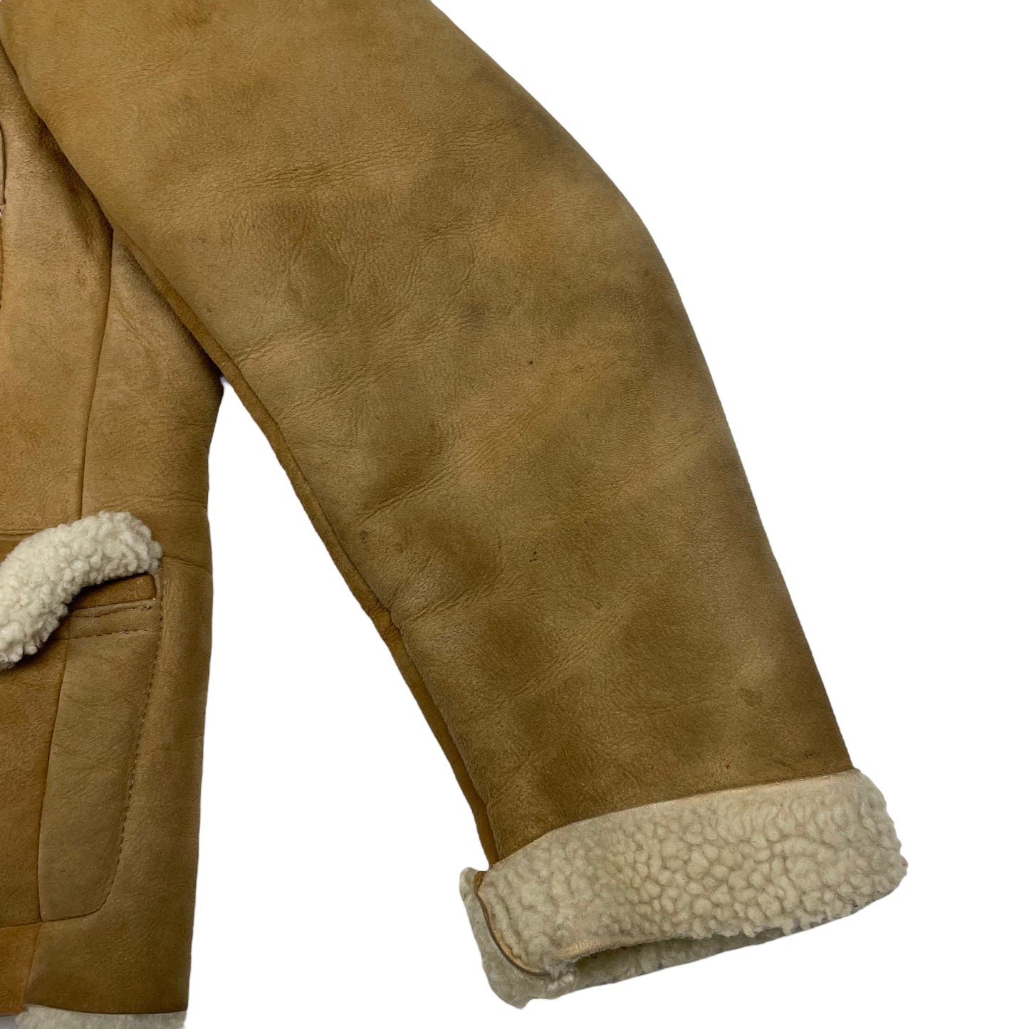 Vivienne Westwood AW1988 reissue of AW1982 Nostalgia of Mud shearling jacket