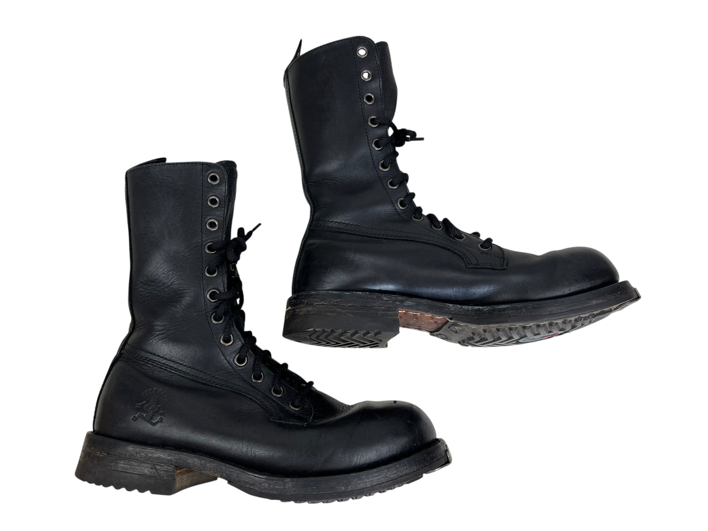 Tank Girl 1995 steel toe cap boots, film memorabilia