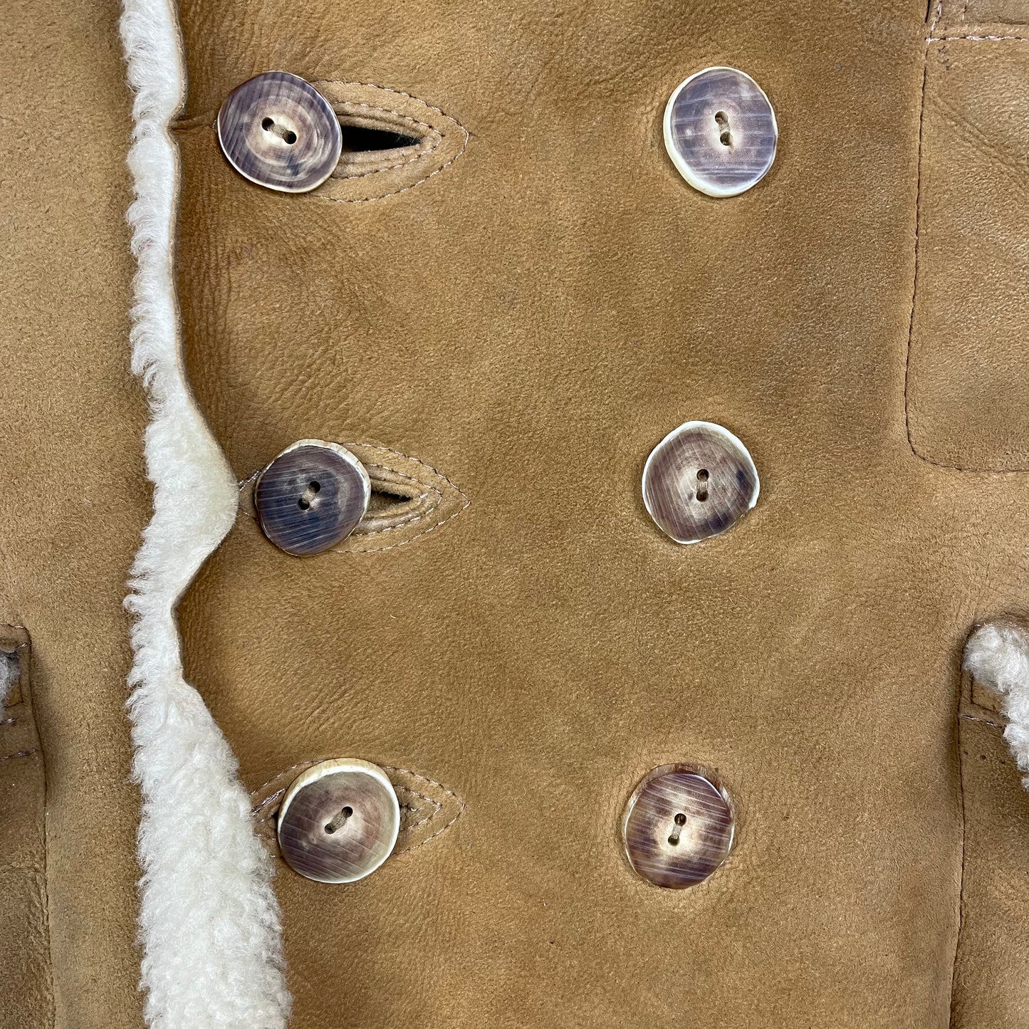 Vivienne Westwood AW1988 reissue of AW1982 Nostalgia of Mud shearling jacket