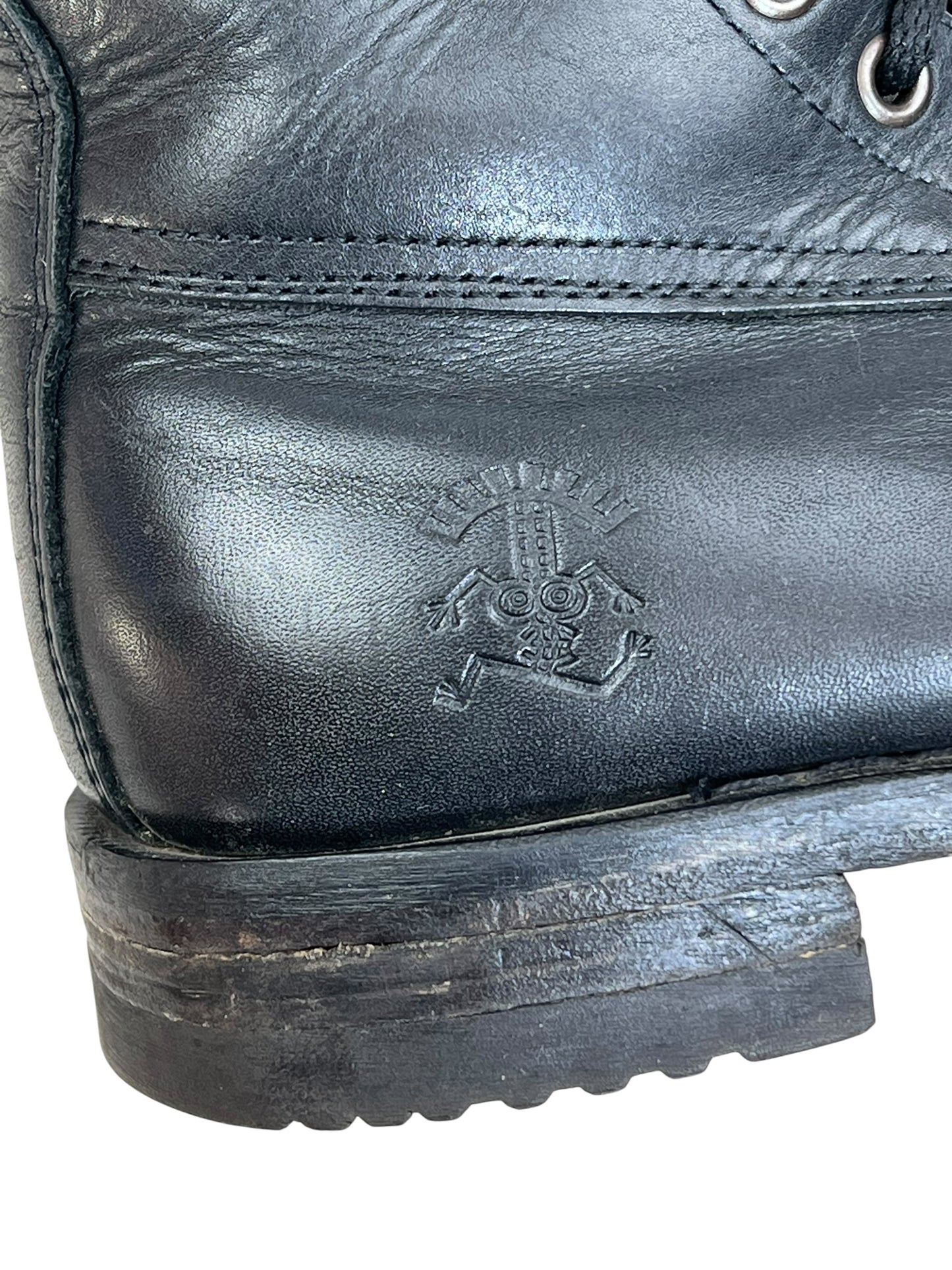 Tank Girl 1995 steel toe cap boots, film memorabilia