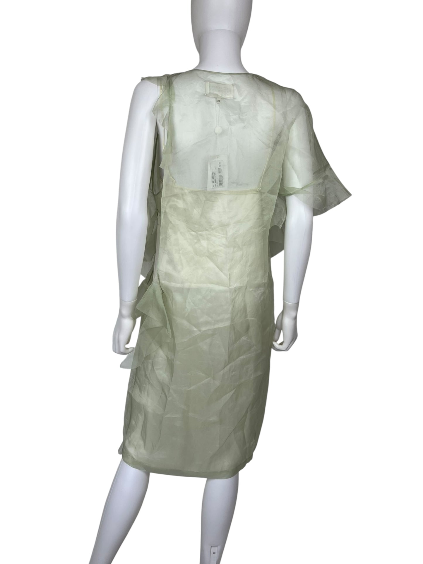 Maison Margiela S/S 2017 sheer silk dress