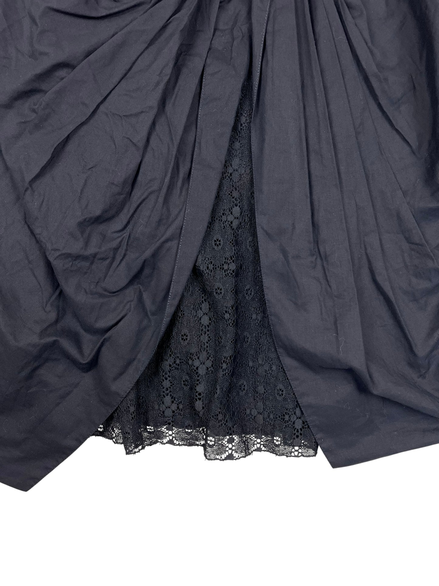 Emporio Armani gathered pleat skirt