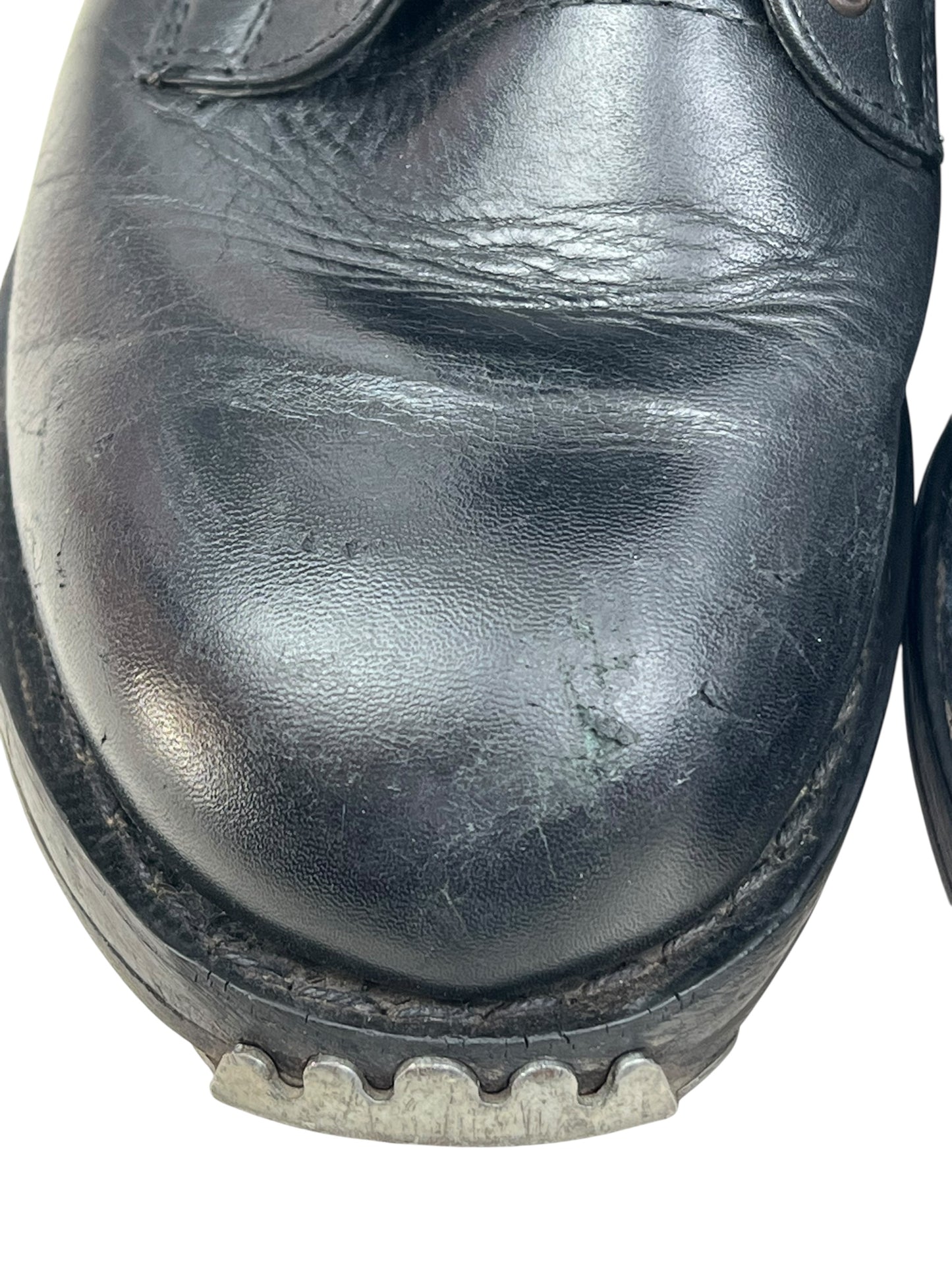 Tank Girl 1995 steel toe cap boots, film memorabilia