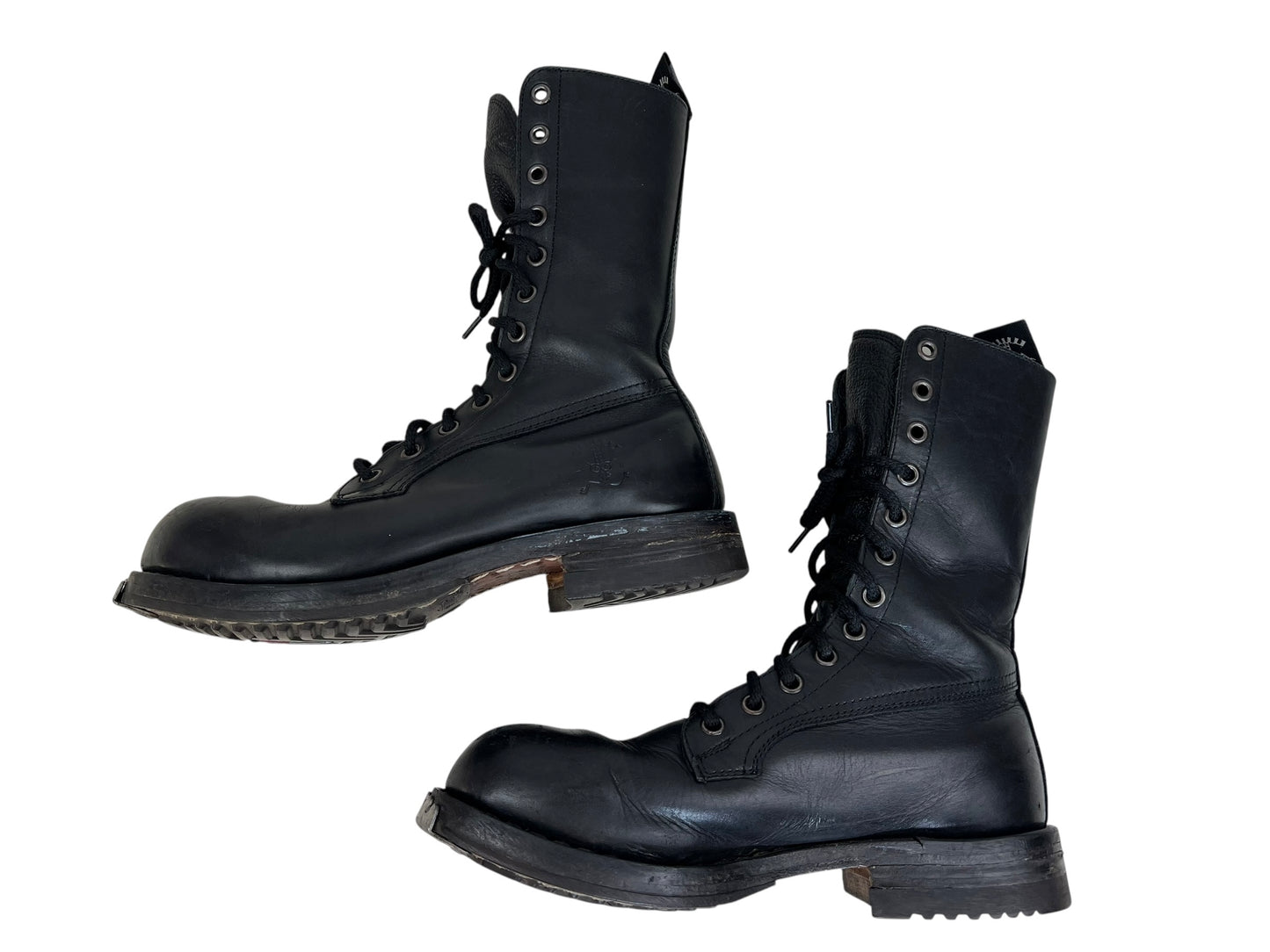 Tank Girl 1995 steel toe cap boots, film memorabilia