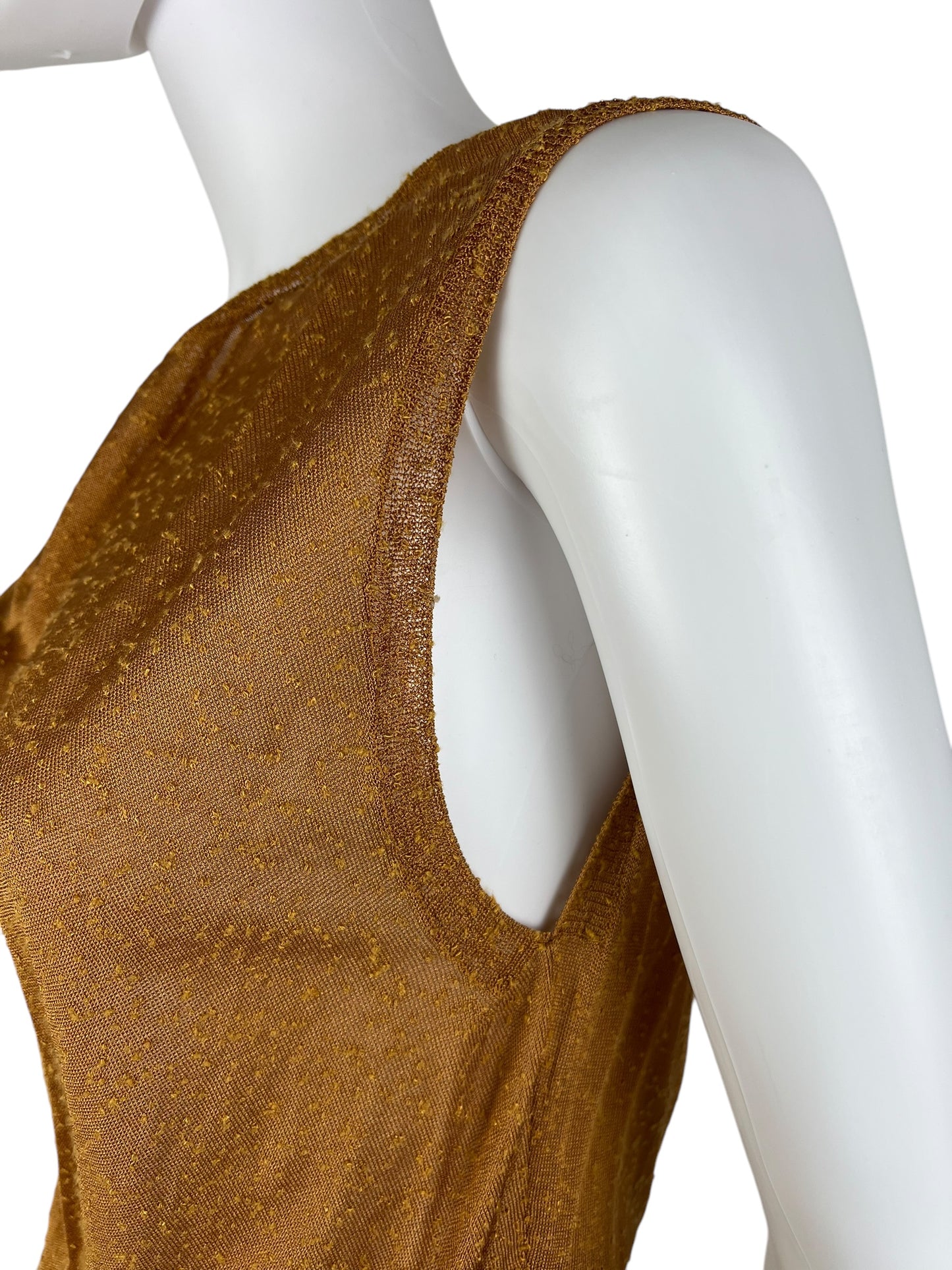Vivienne Westwood S/S 2013 gold top