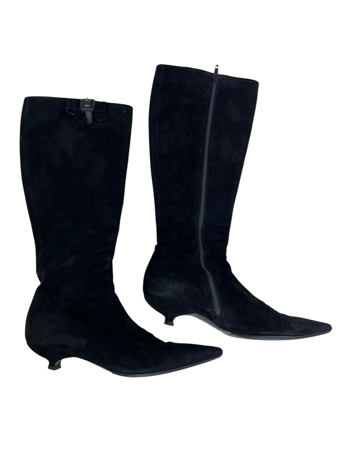 Miu Miu 2000s kitten heel boots