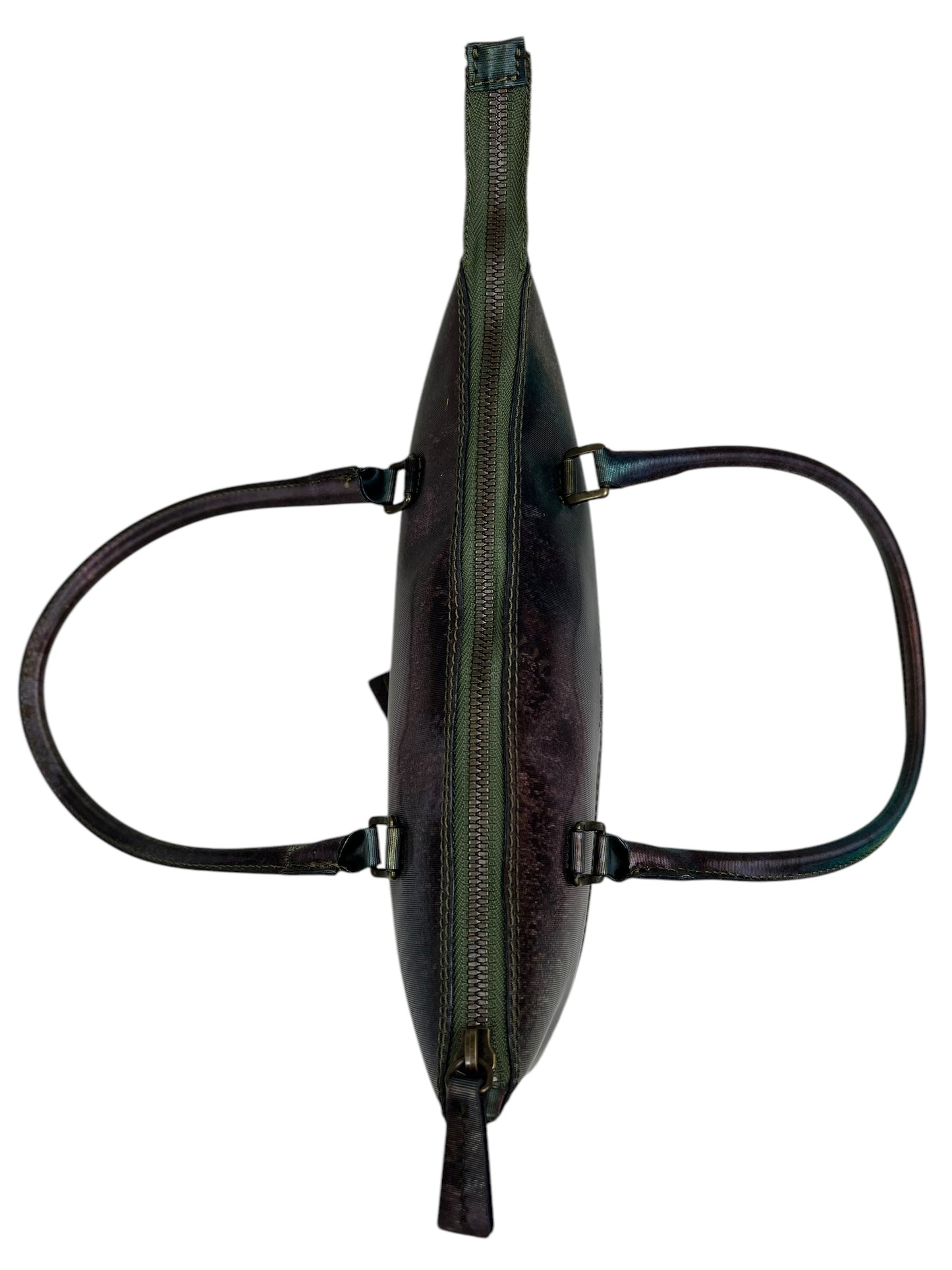 Jean Paul Gaultier F/W 1999 expandable iridescent bag