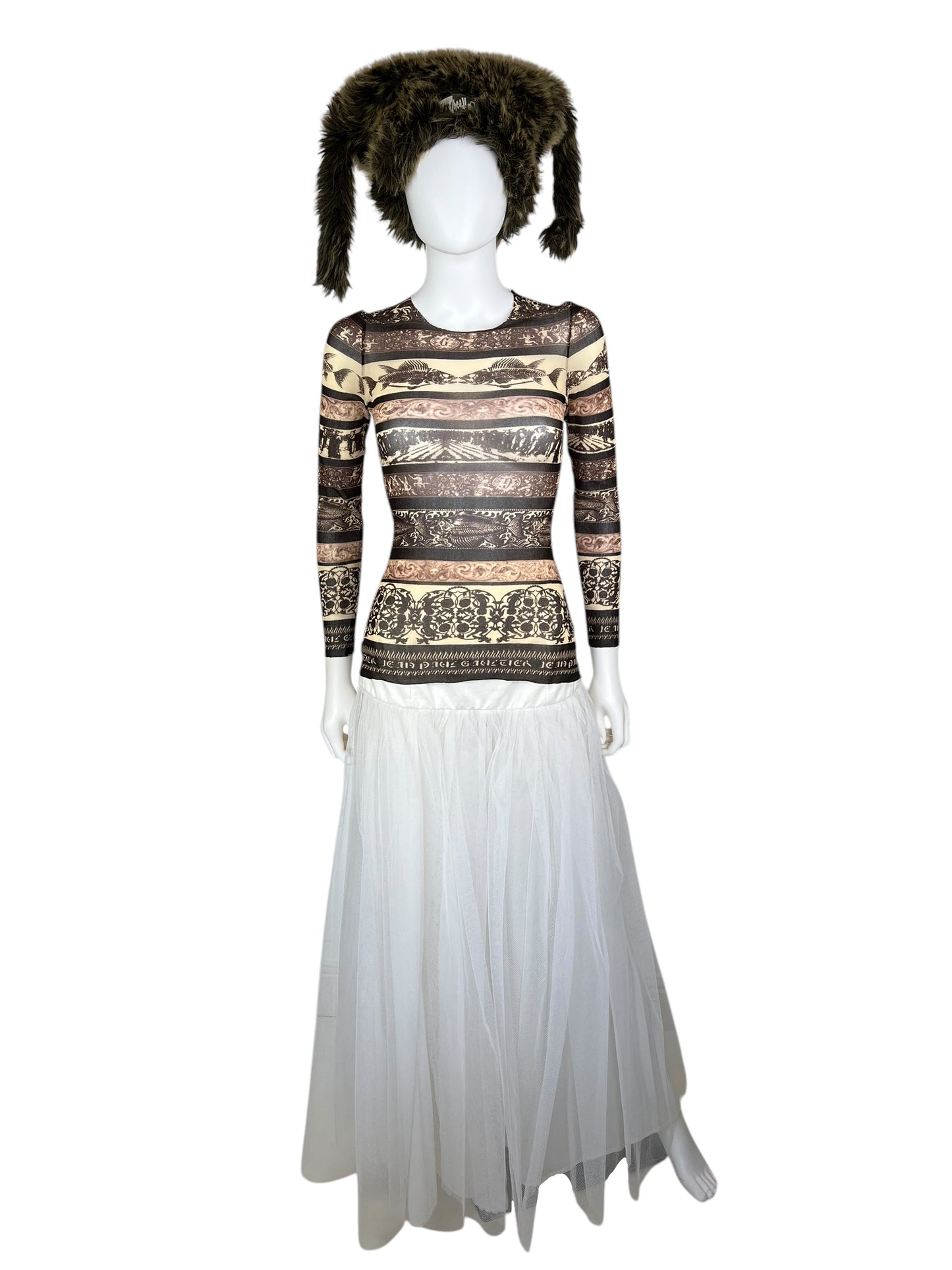 Jean Paul Gaultier S/S 1998 X-Ray top