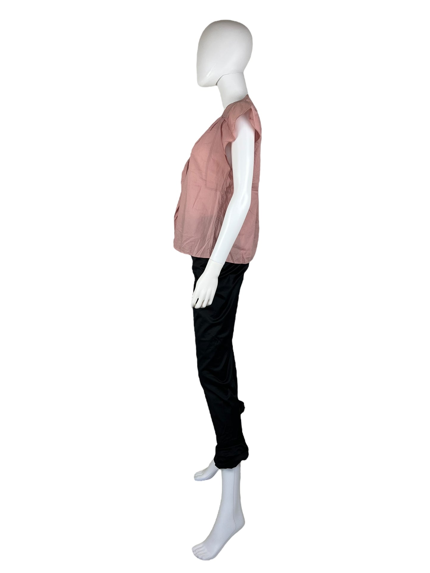 Miu Miu 2008 pink ruffle top