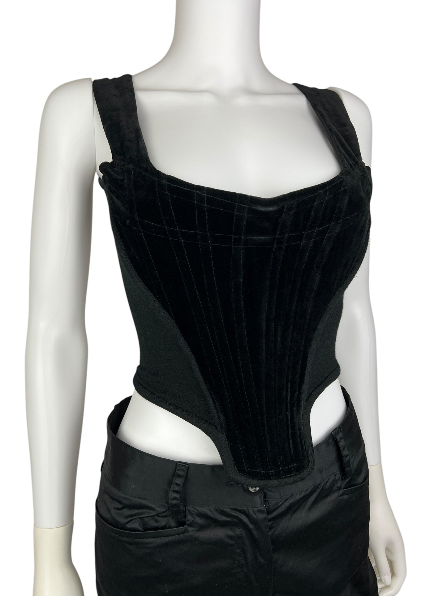 Vivienne Westwood A/W 1991 velvet corset