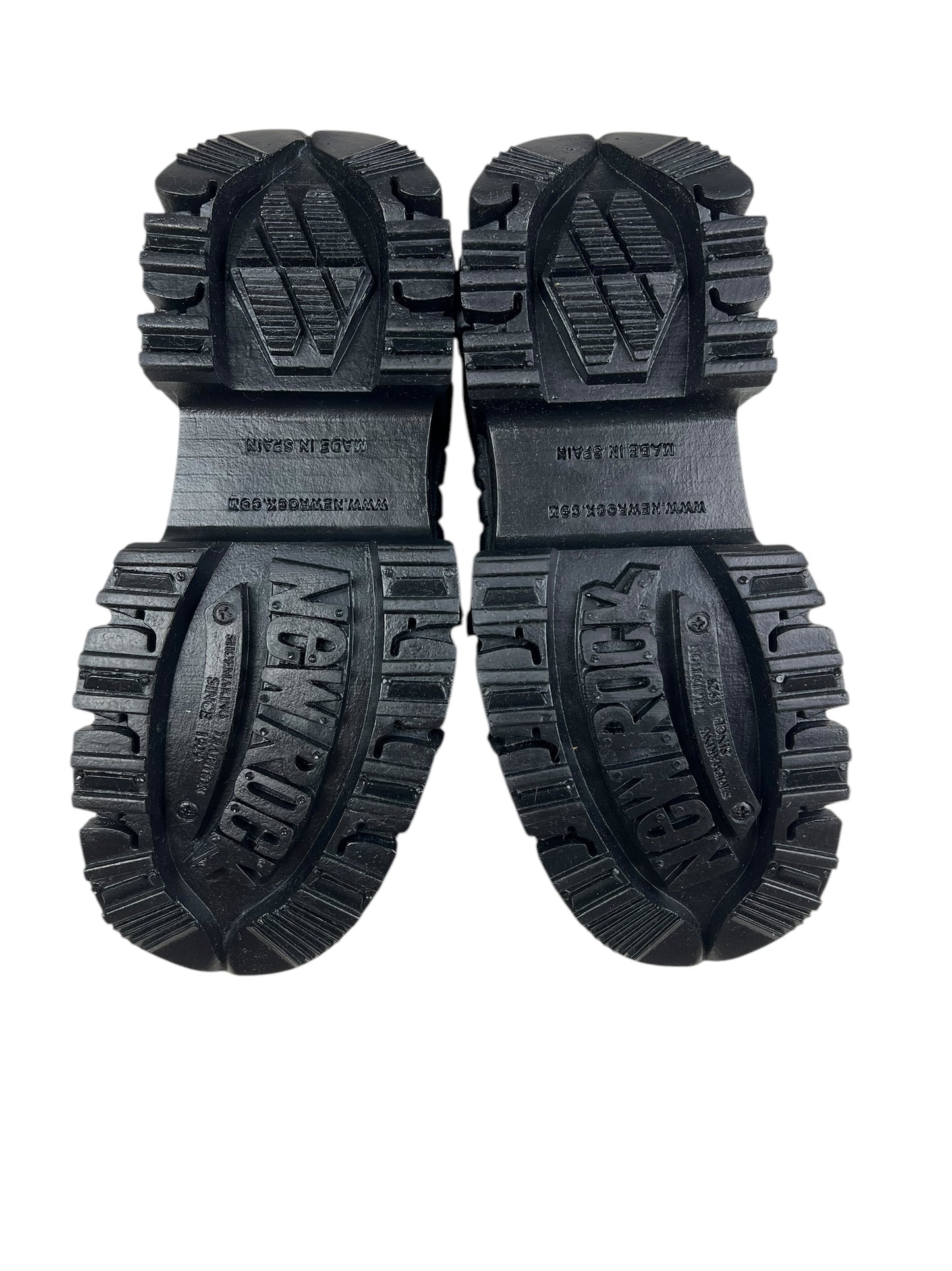 New Rock M-TANK1553-C17 green flame platforms