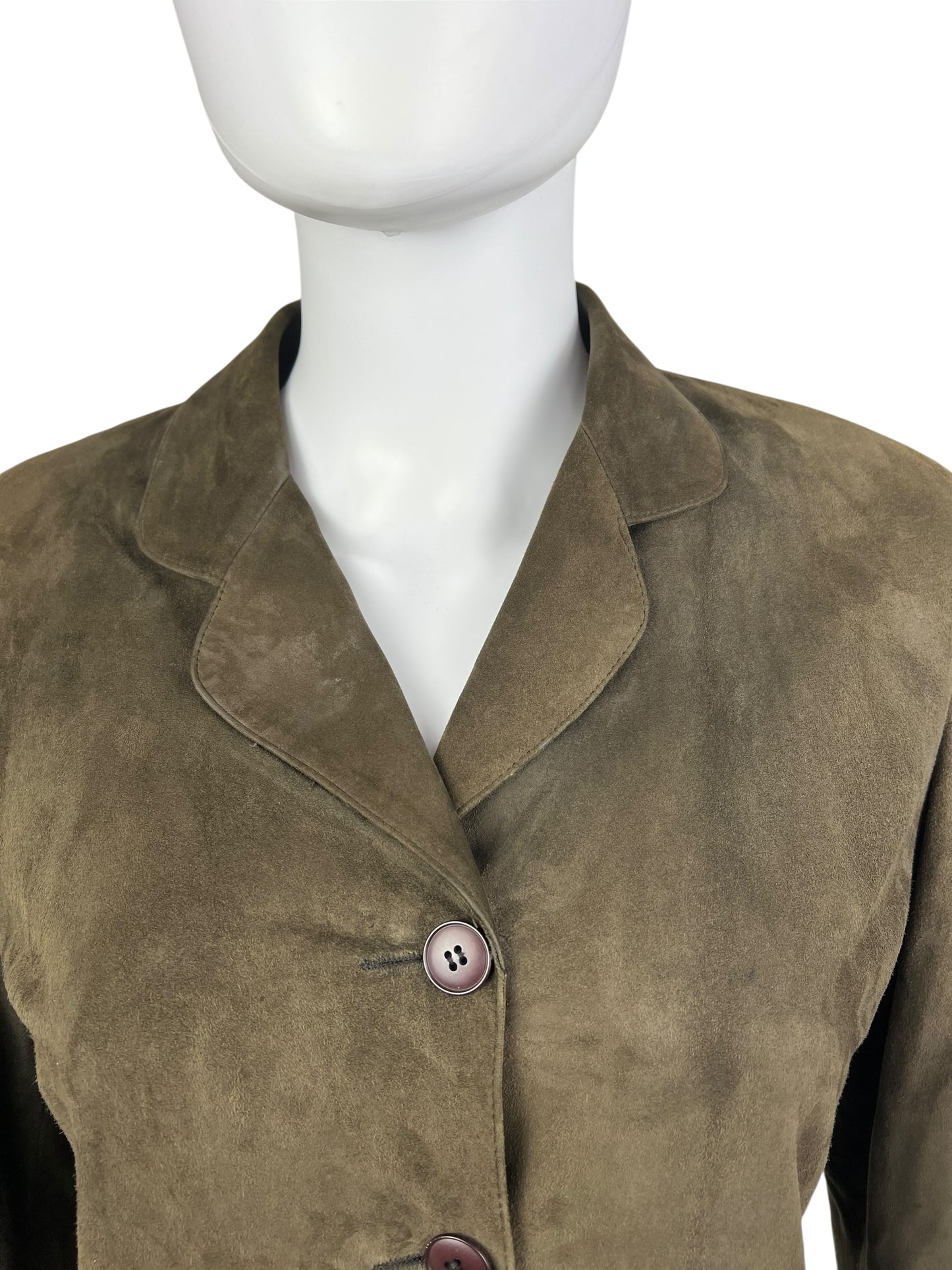 Emporio Armani suede jacket