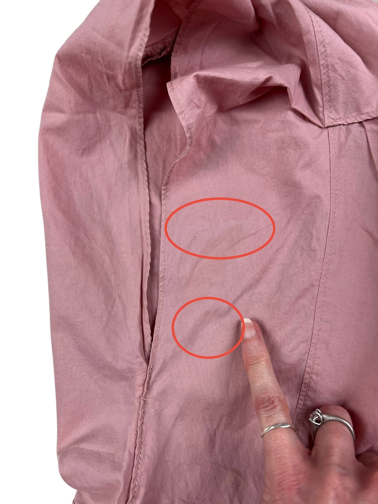 Miu Miu 2008 pink ruffle top