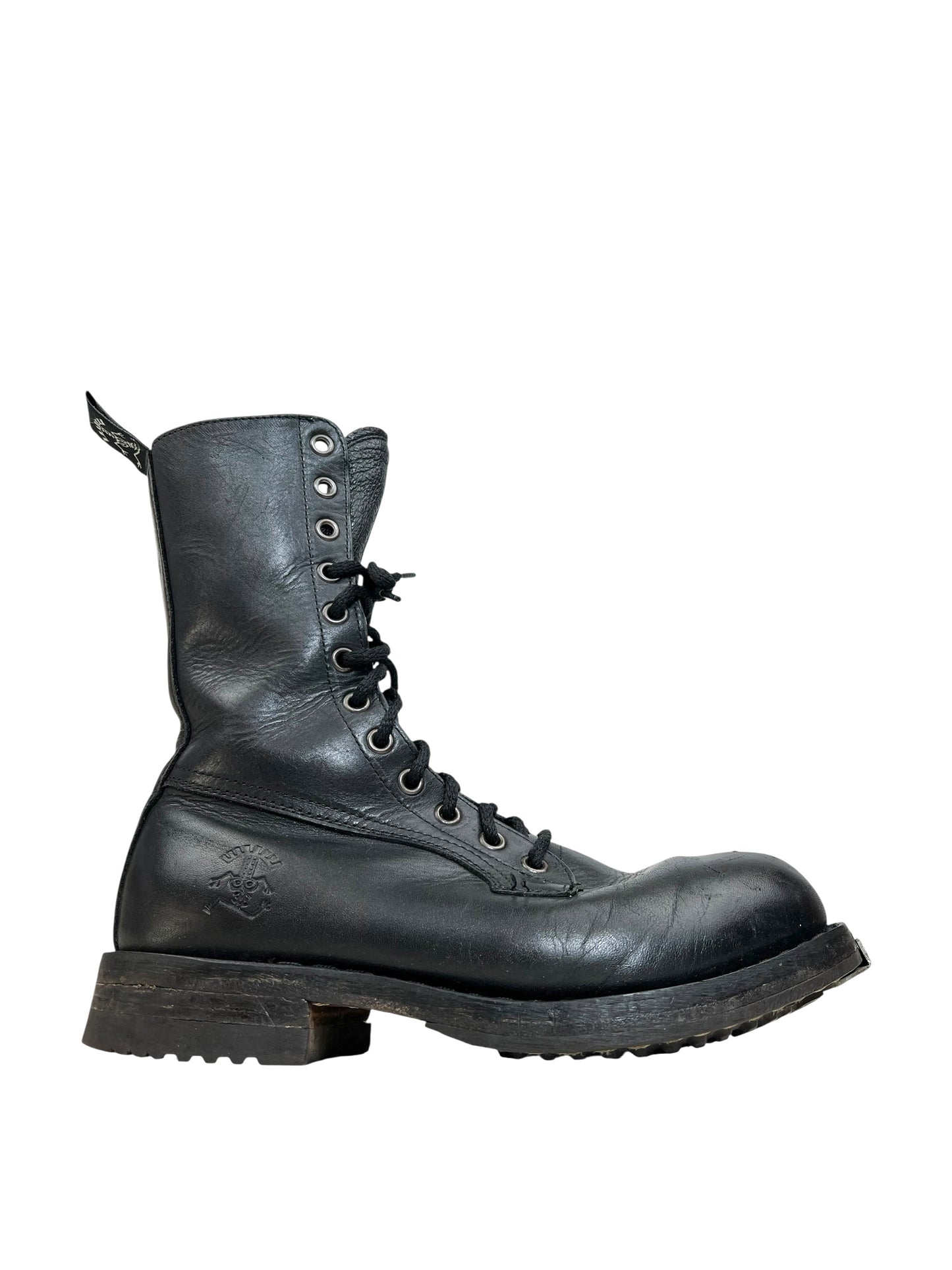 Tank Girl 1995 steel toe cap boots, film memorabilia