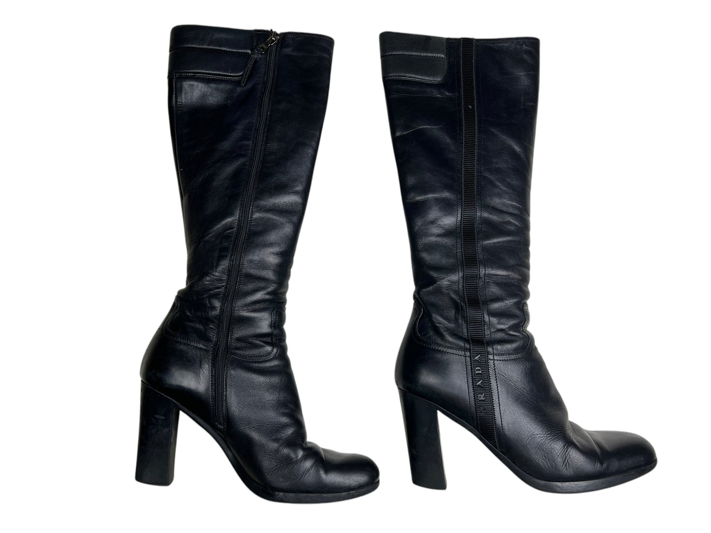 Prada 1999 biker boots