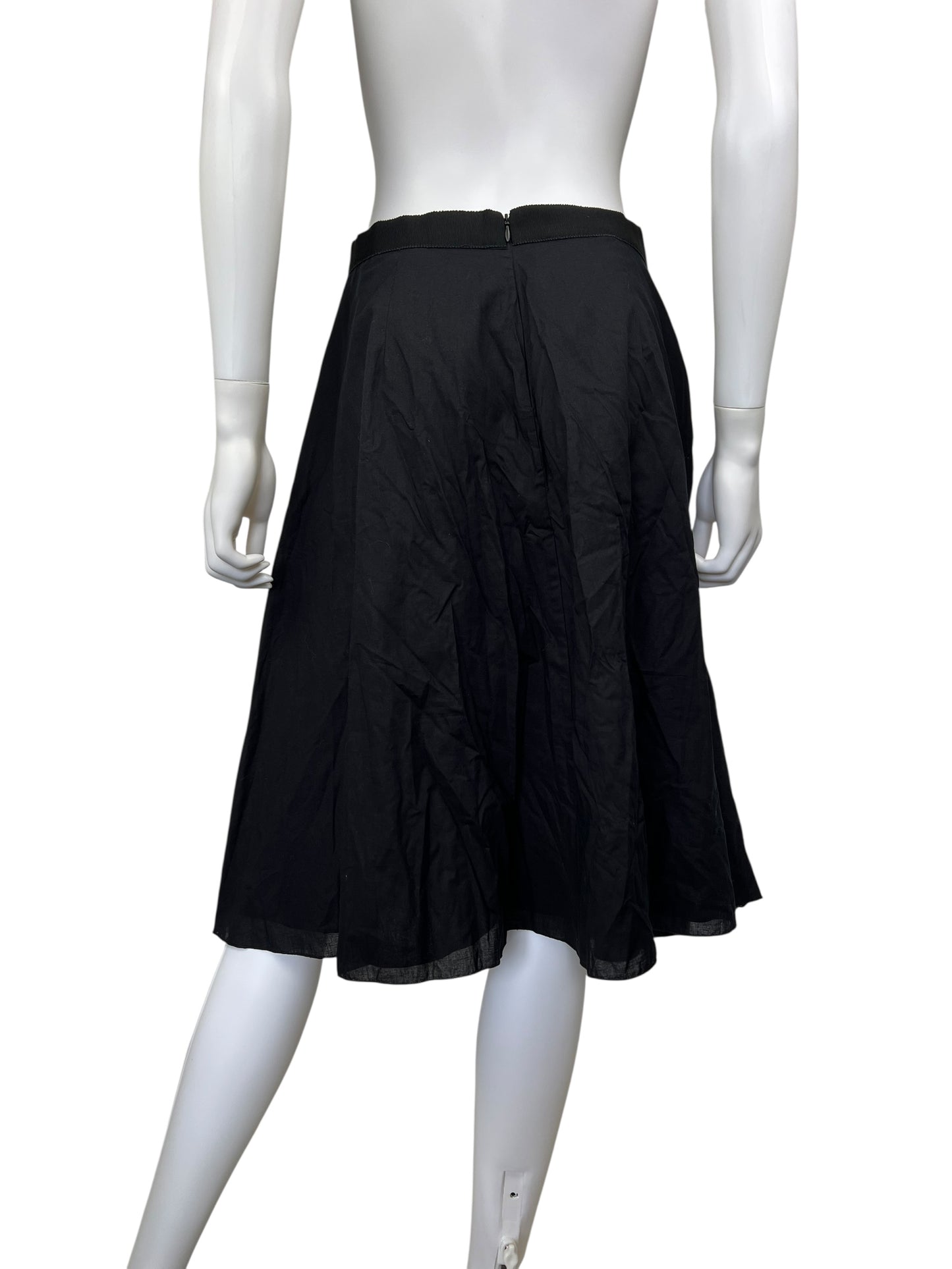 Emporio Armani gathered pleat skirt