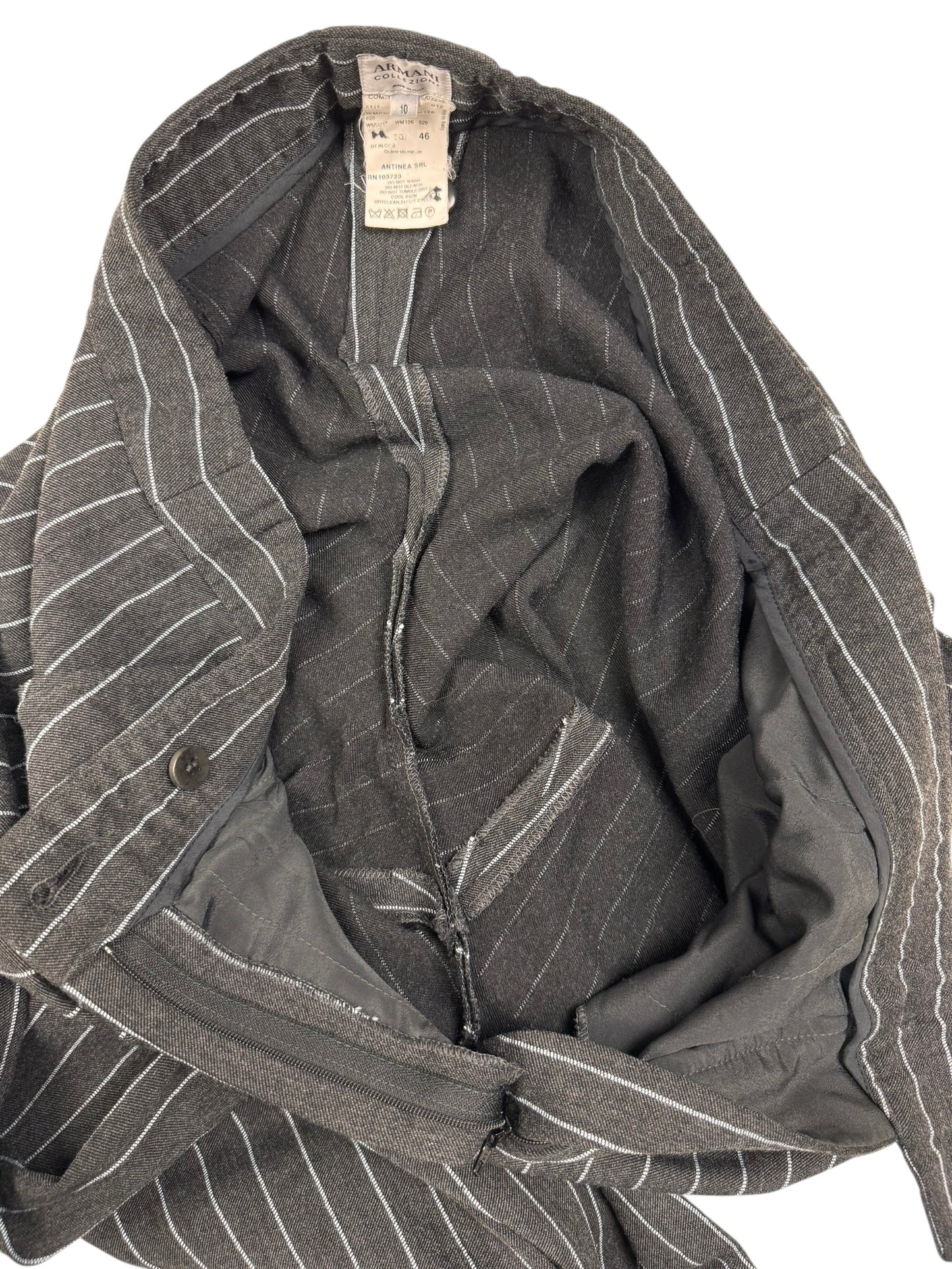 Armani Collezioni 2005 pinstripe trousers